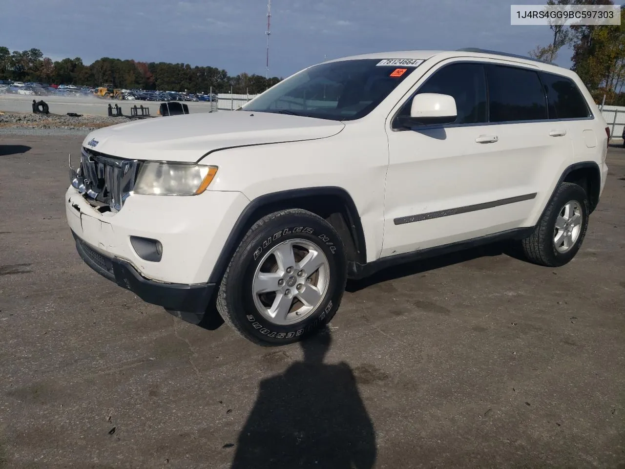 2011 Jeep Grand Cherokee Laredo VIN: 1J4RS4GG9BC597303 Lot: 78124664