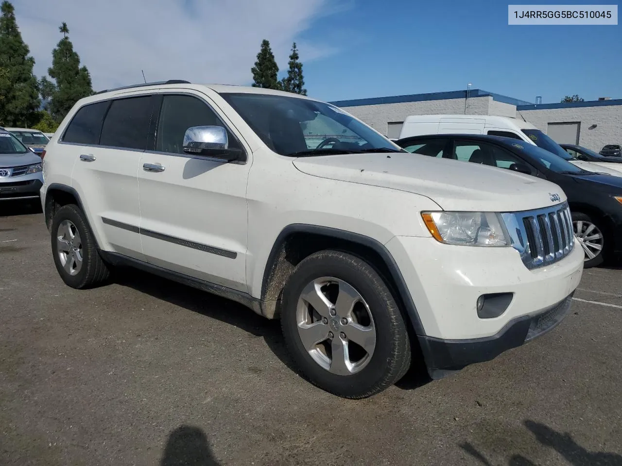 2011 Jeep Grand Cherokee Limited VIN: 1J4RR5GG5BC510045 Lot: 78180144