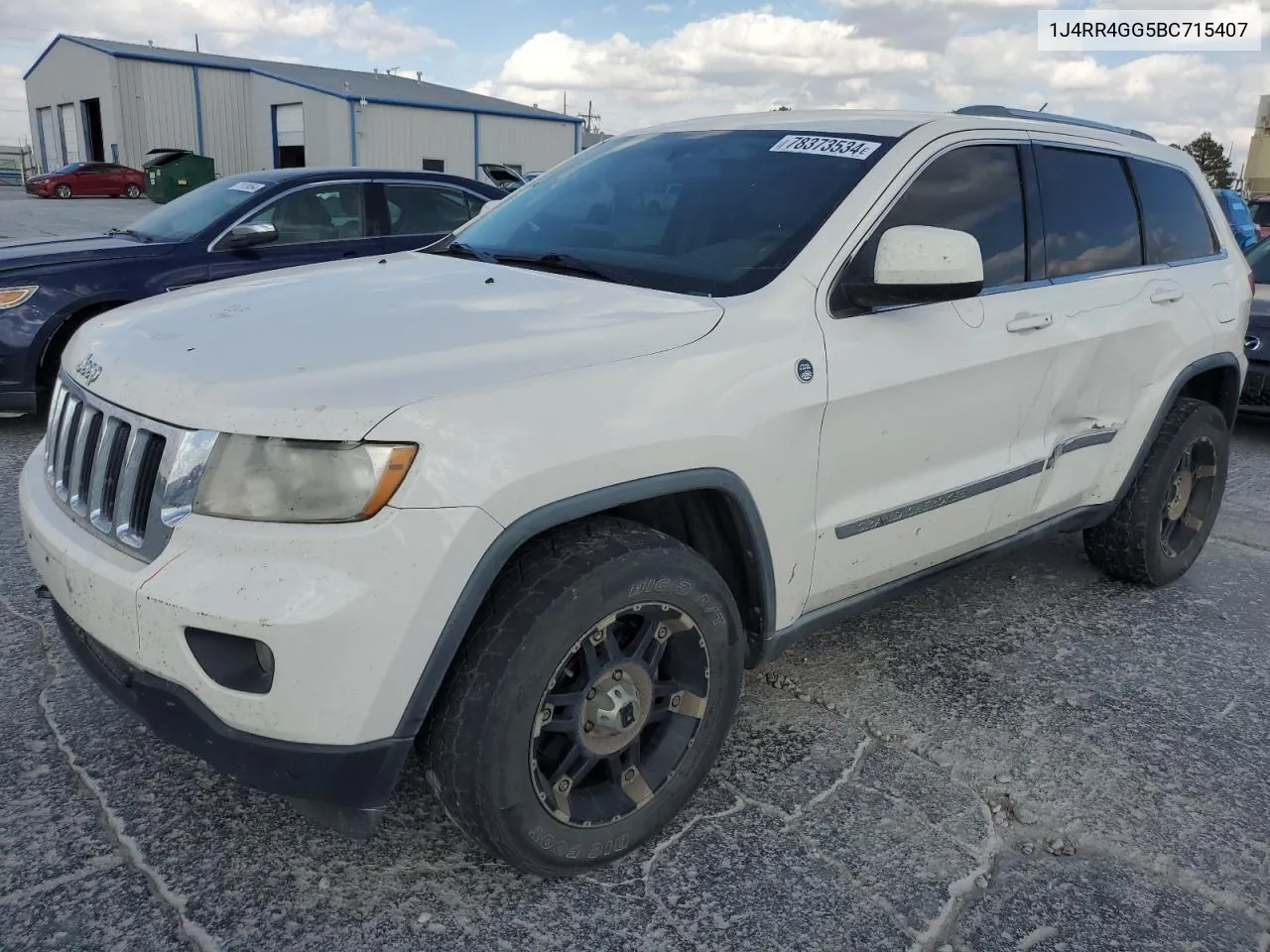 2011 Jeep Grand Cherokee Laredo VIN: 1J4RR4GG5BC715407 Lot: 78373534