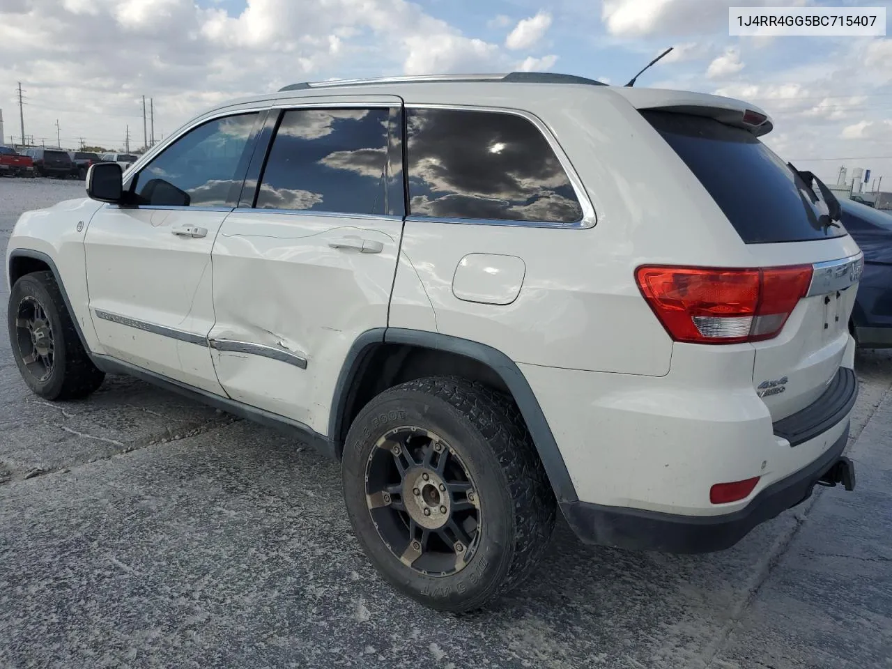 2011 Jeep Grand Cherokee Laredo VIN: 1J4RR4GG5BC715407 Lot: 78373534