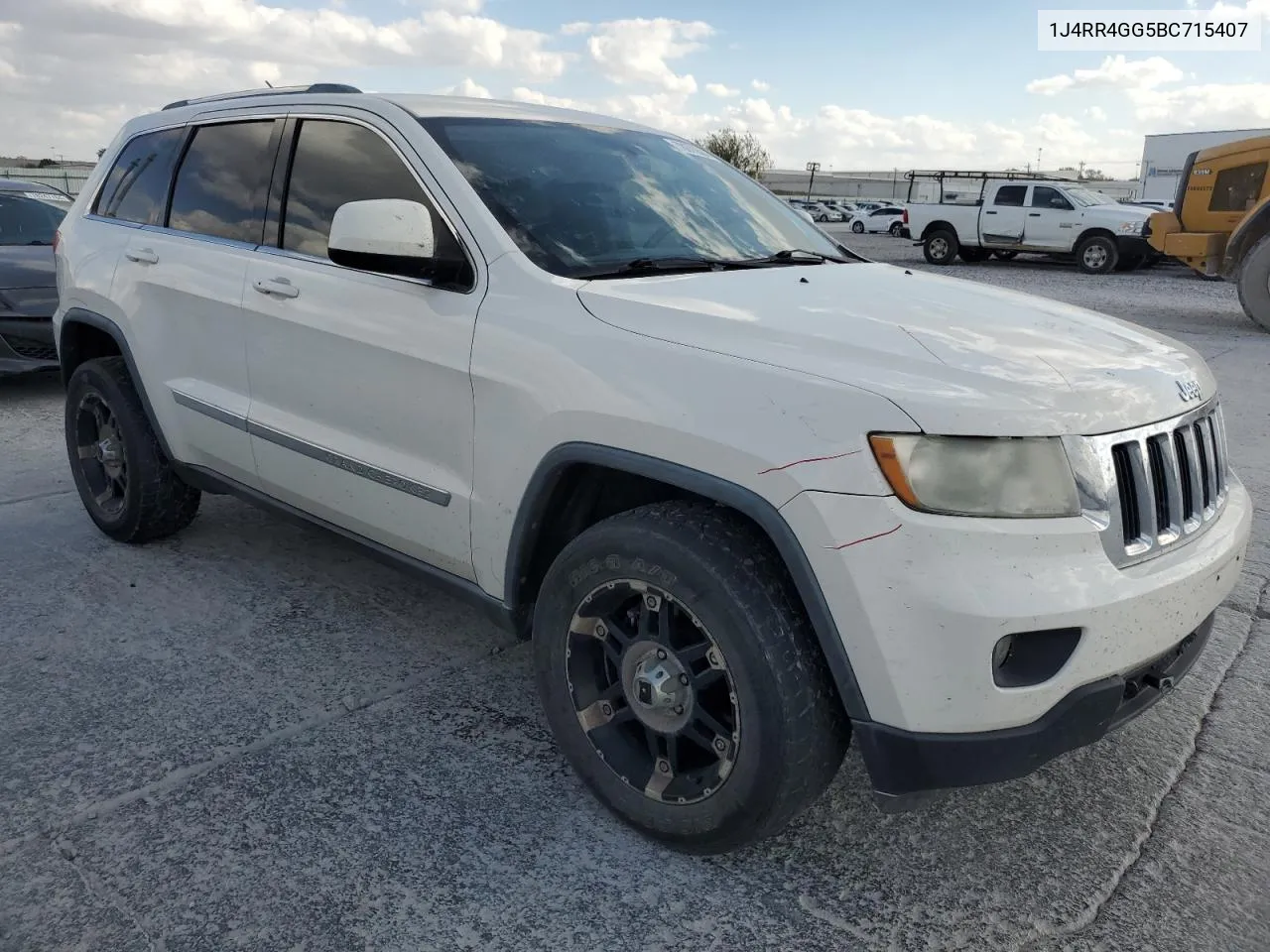 2011 Jeep Grand Cherokee Laredo VIN: 1J4RR4GG5BC715407 Lot: 78373534