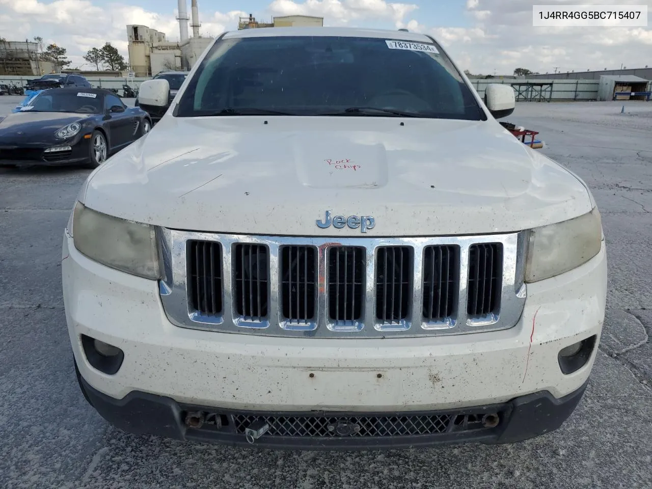 2011 Jeep Grand Cherokee Laredo VIN: 1J4RR4GG5BC715407 Lot: 78373534