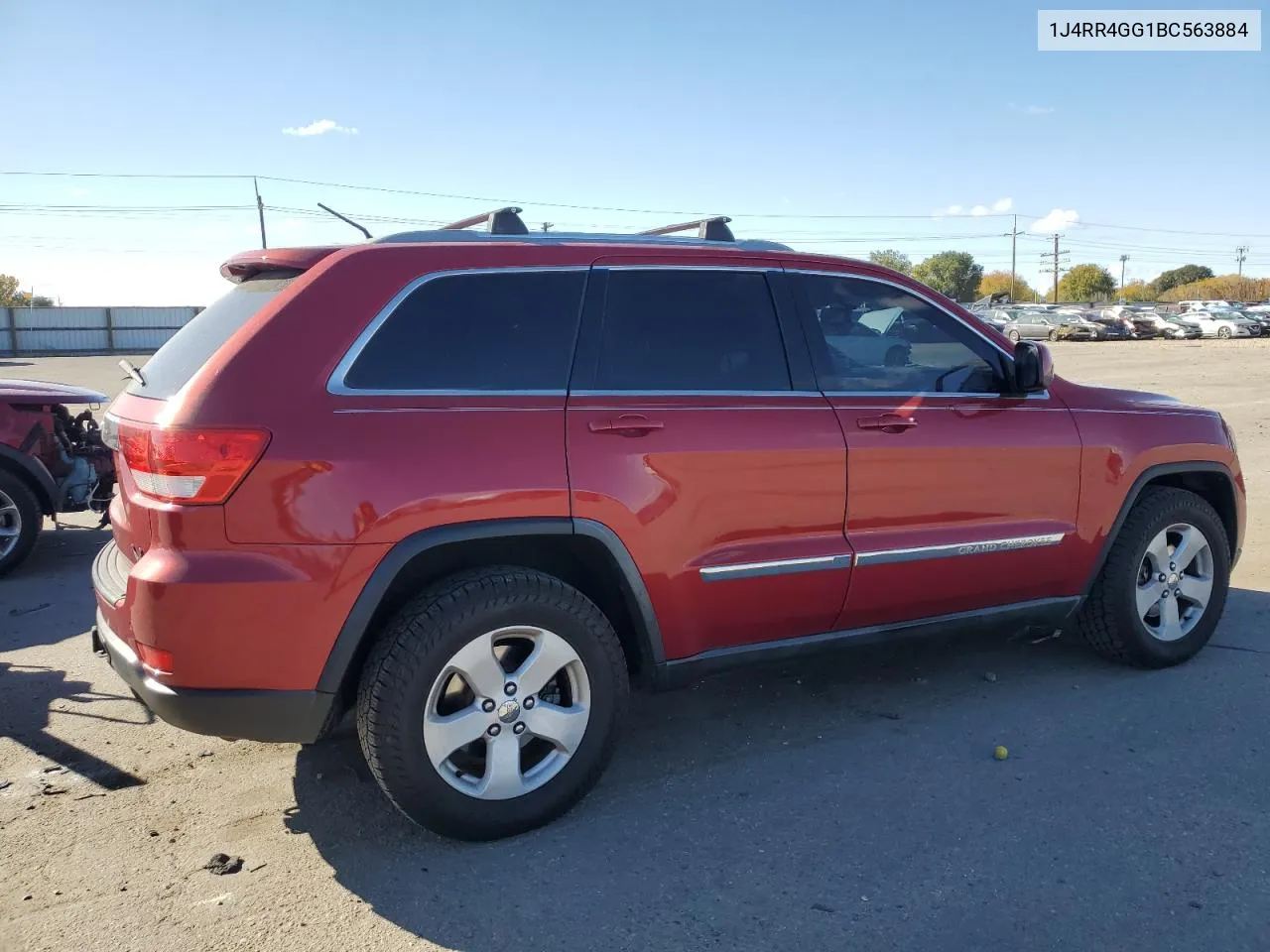 2011 Jeep Grand Cherokee Laredo VIN: 1J4RR4GG1BC563884 Lot: 78412144