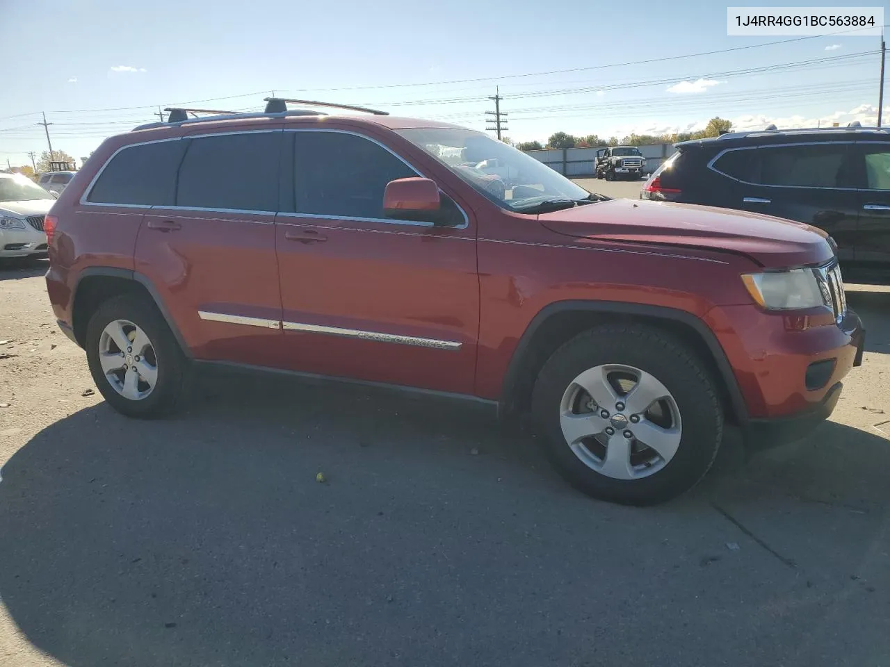 2011 Jeep Grand Cherokee Laredo VIN: 1J4RR4GG1BC563884 Lot: 78412144