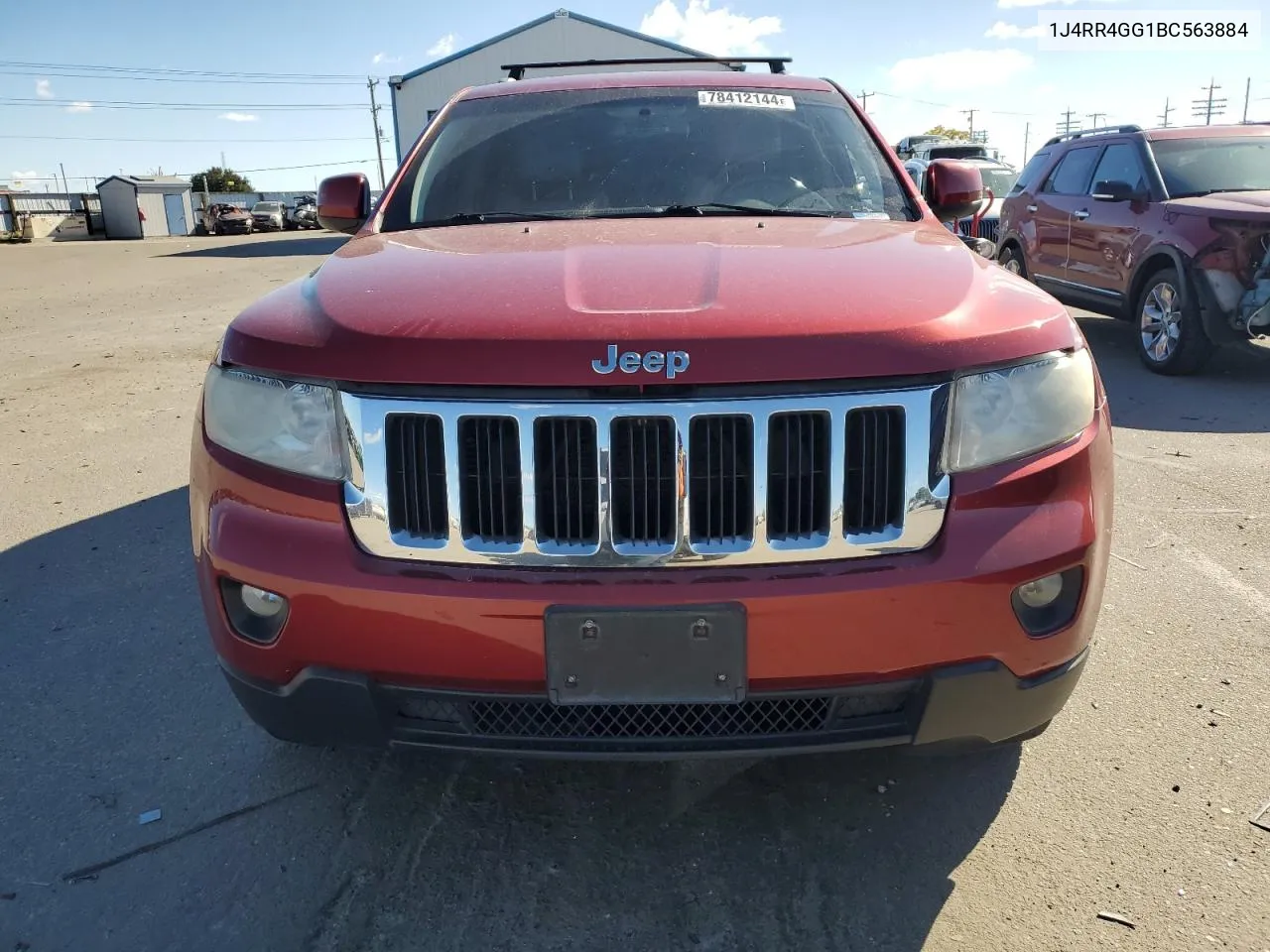 2011 Jeep Grand Cherokee Laredo VIN: 1J4RR4GG1BC563884 Lot: 78412144