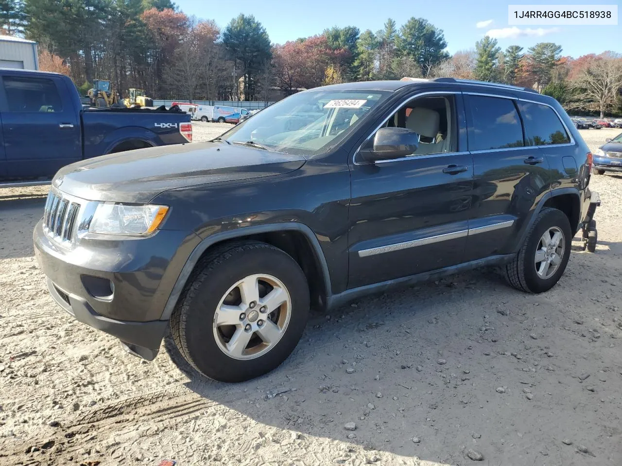 2011 Jeep Grand Cherokee Laredo VIN: 1J4RR4GG4BC518938 Lot: 79626494