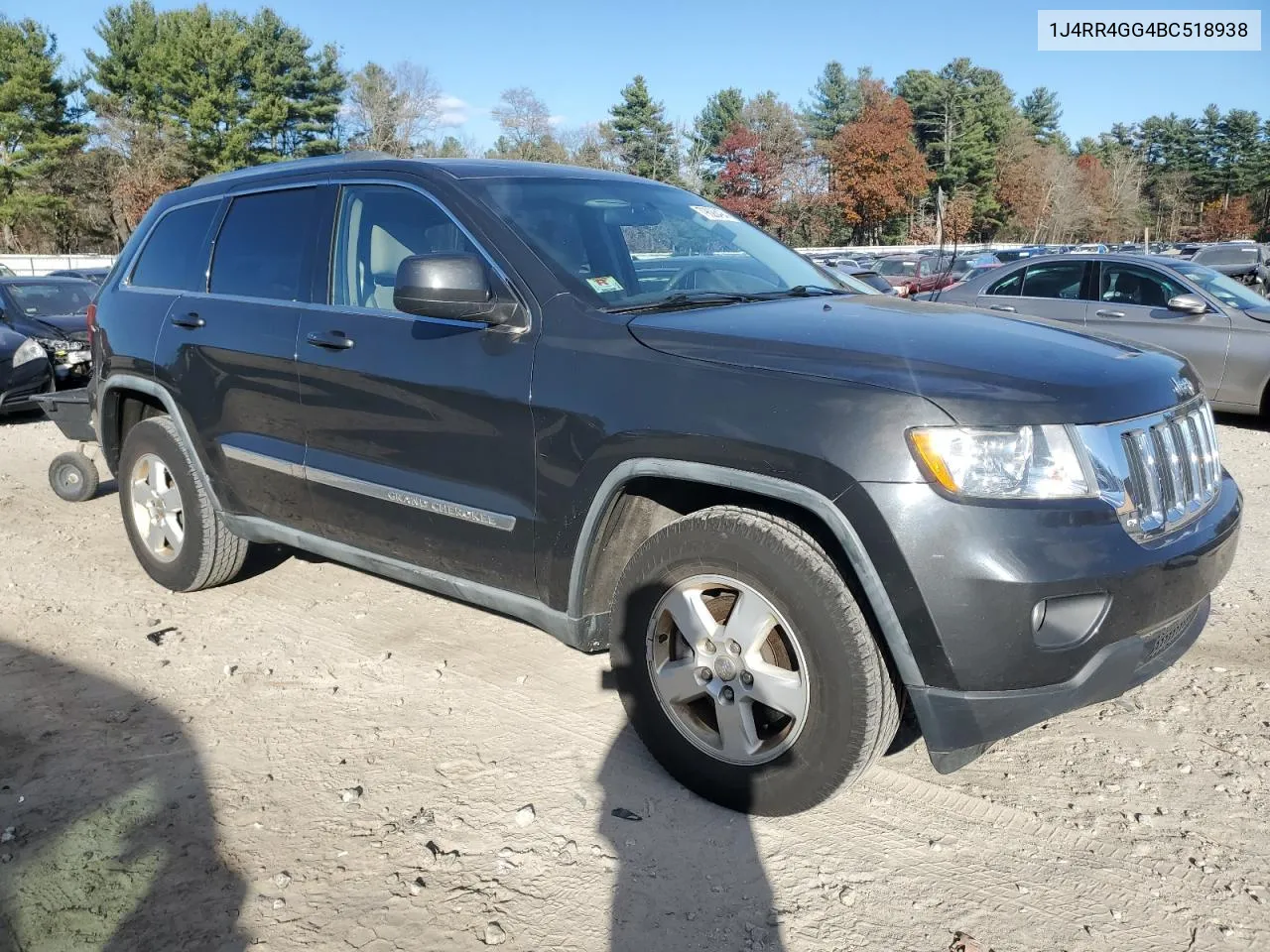 2011 Jeep Grand Cherokee Laredo VIN: 1J4RR4GG4BC518938 Lot: 79626494