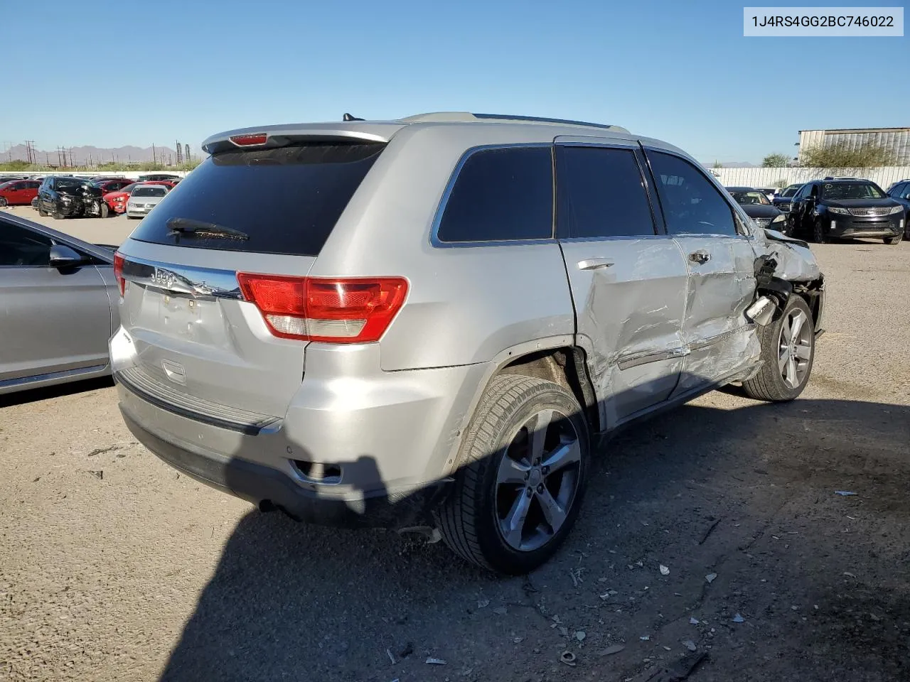 2011 Jeep Grand Cherokee Laredo VIN: 1J4RS4GG2BC746022 Lot: 79704884