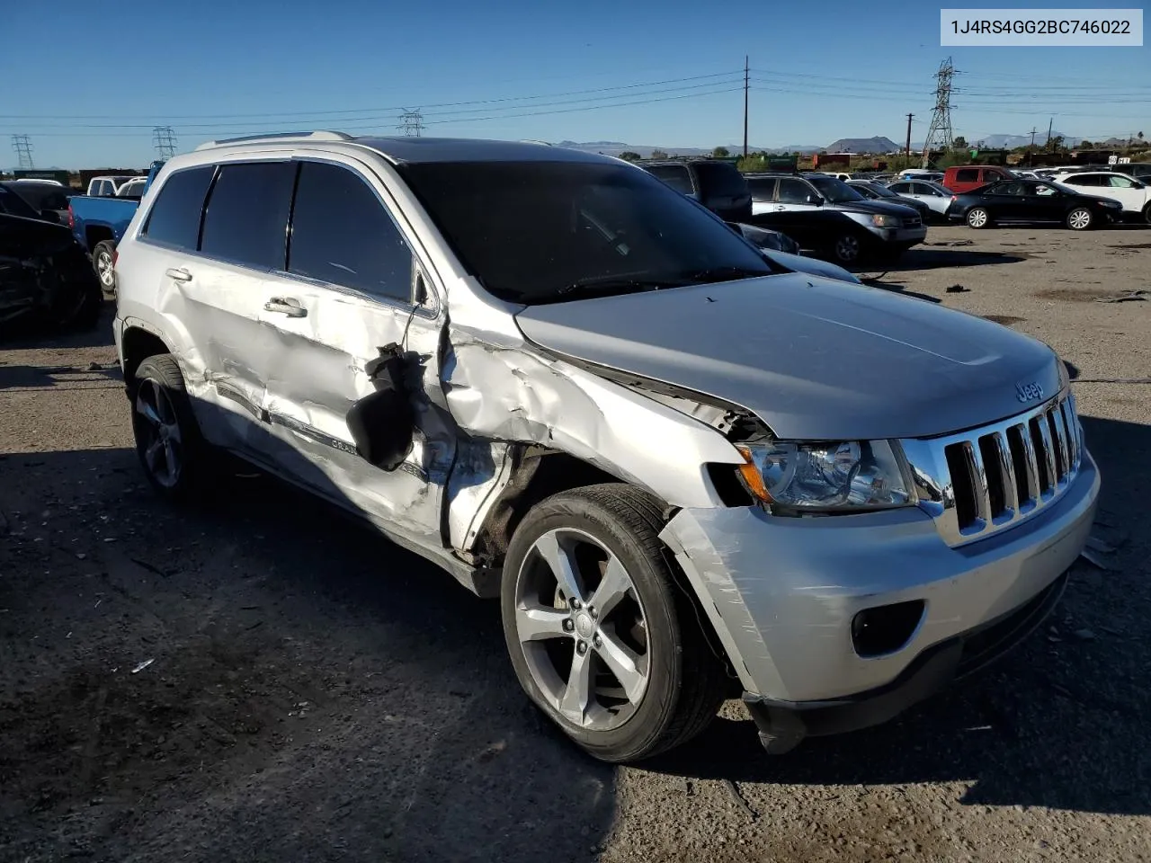 2011 Jeep Grand Cherokee Laredo VIN: 1J4RS4GG2BC746022 Lot: 79704884