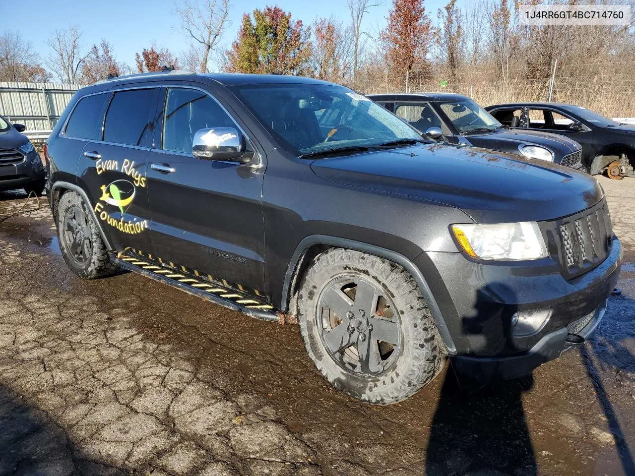 2011 Jeep Grand Cherokee Overland VIN: 1J4RR6GT4BC714760 Lot: 79823514