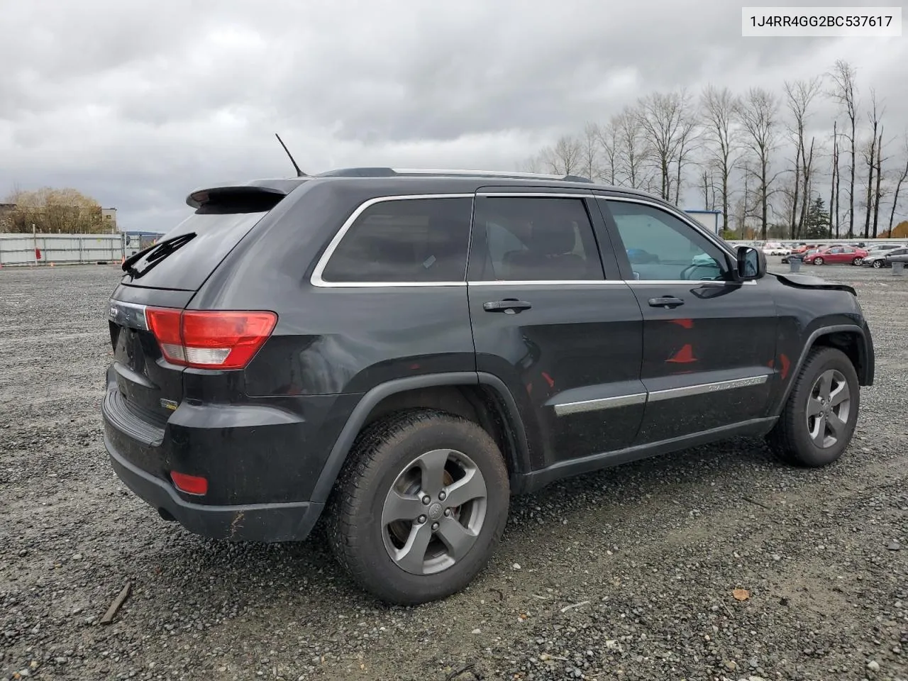 2011 Jeep Grand Cherokee Laredo VIN: 1J4RR4GG2BC537617 Lot: 79925644