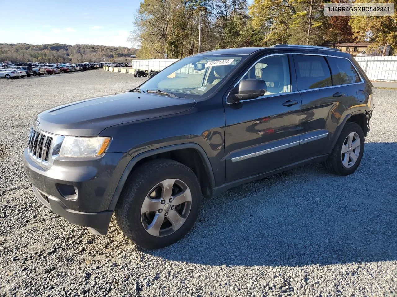 2011 Jeep Grand Cherokee Laredo VIN: 1J4RR4GGXBC542841 Lot: 80421924