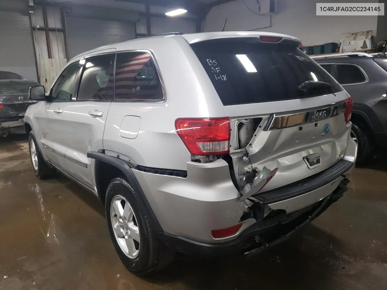 2012 Jeep Grand Cherokee Laredo VIN: 1C4RJFAG2CC234145 Lot: 41217564