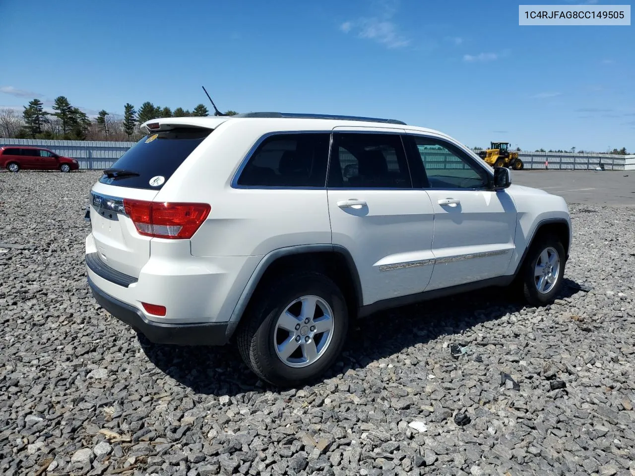 2012 Jeep Grand Cherokee Laredo VIN: 1C4RJFAG8CC149505 Lot: 51366624