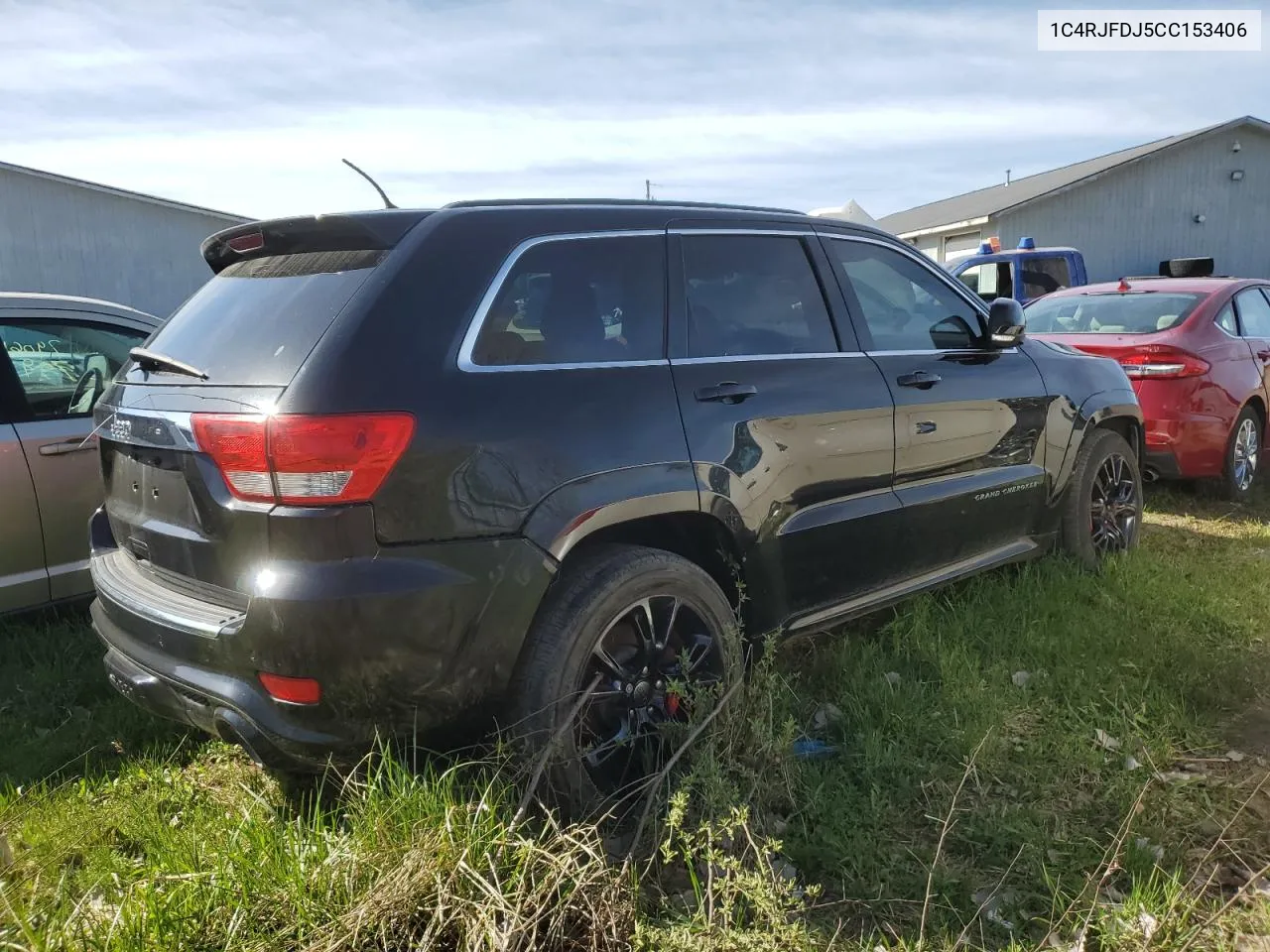 2012 Jeep Grand Cherokee Srt-8 VIN: 1C4RJFDJ5CC153406 Lot: 51973434