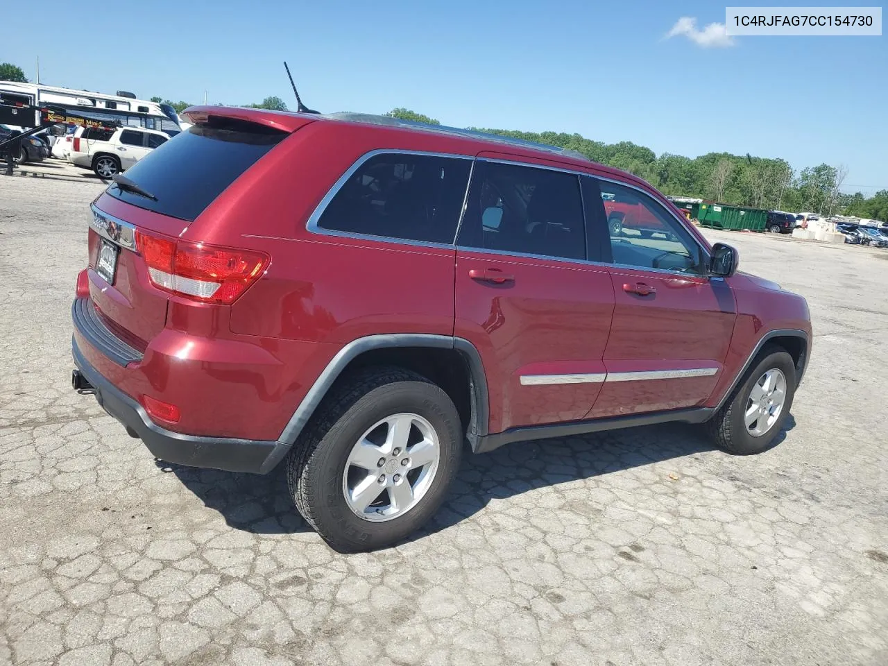 1C4RJFAG7CC154730 2012 Jeep Grand Cherokee Laredo