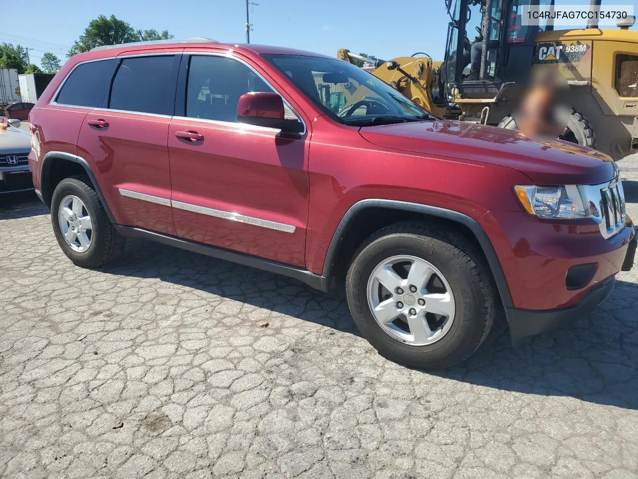 2012 Jeep Grand Cherokee Laredo VIN: 1C4RJFAG7CC154730 Lot: 53013604