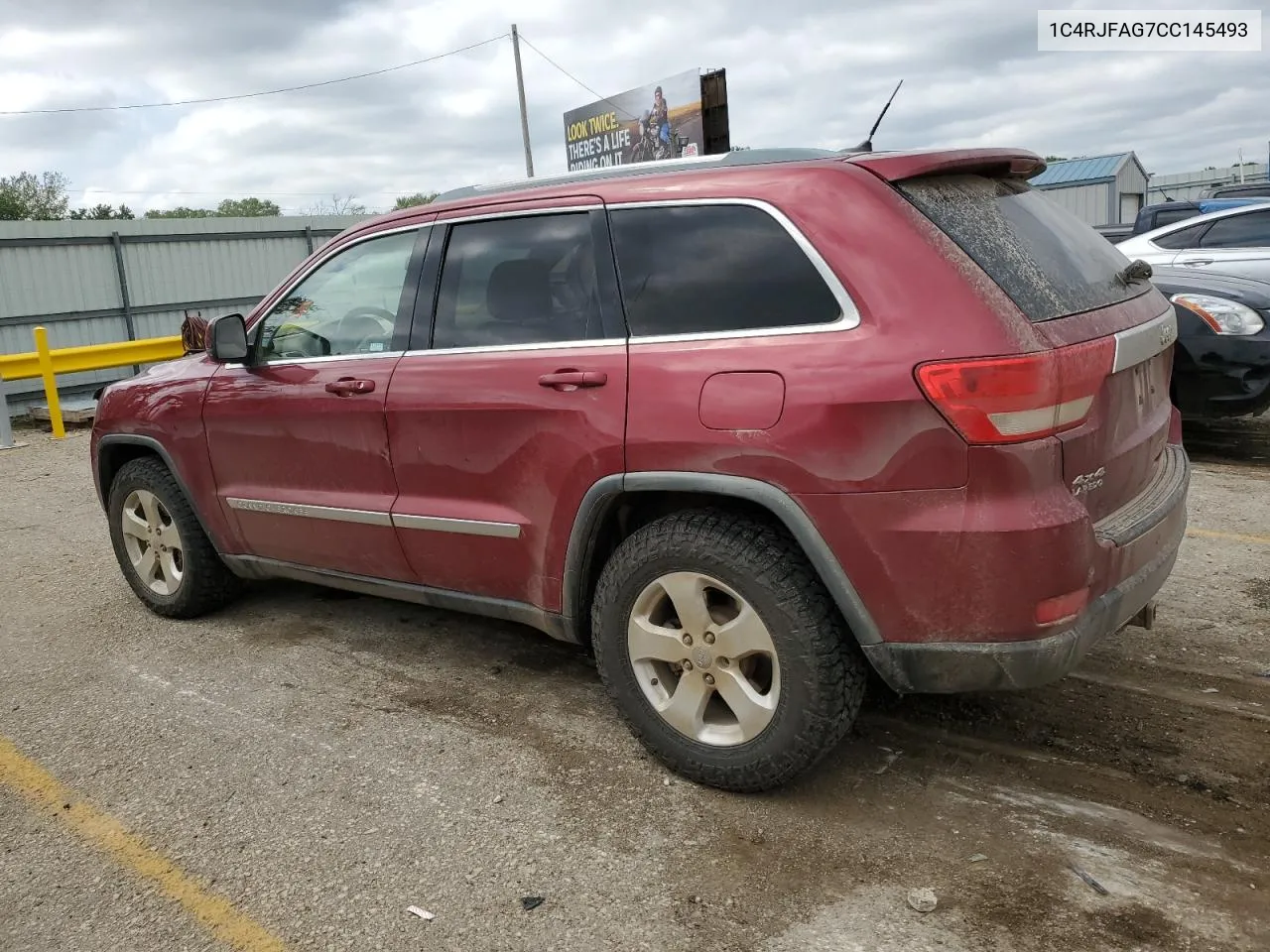 2012 Jeep Grand Cherokee Laredo VIN: 1C4RJFAG7CC145493 Lot: 53594544