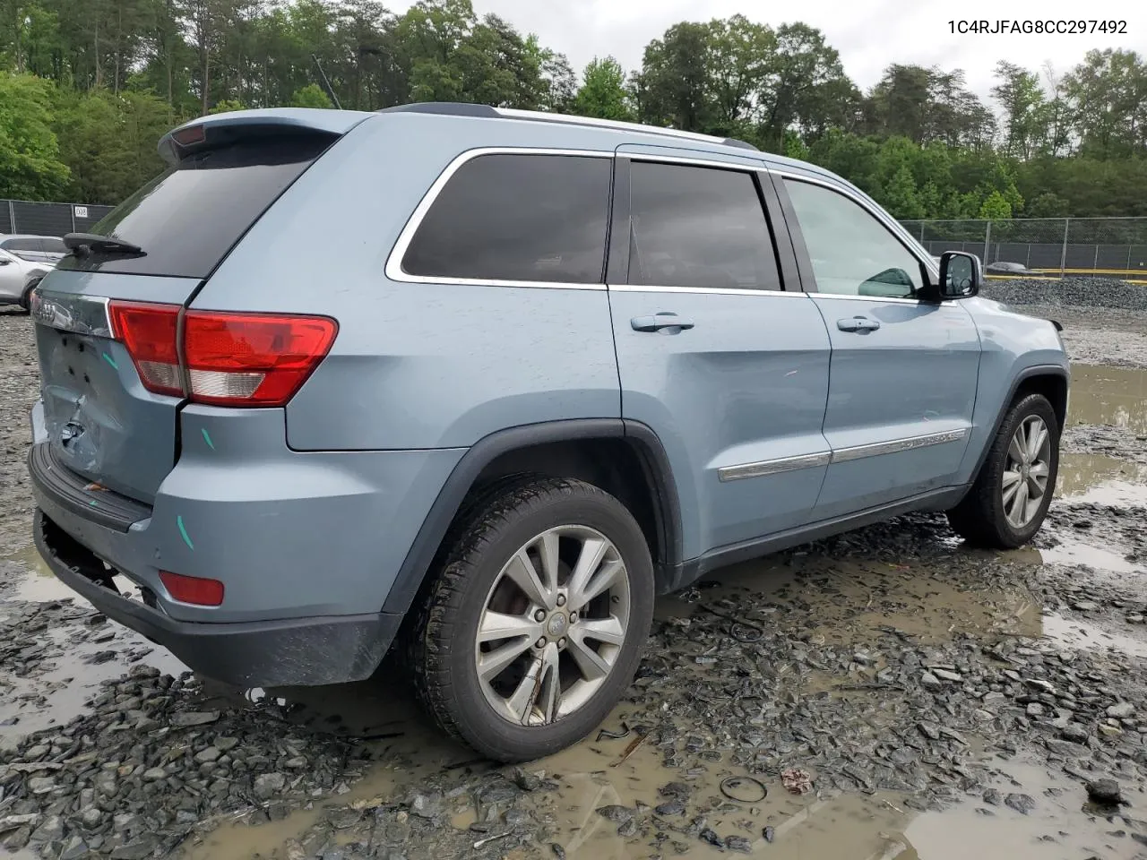 2012 Jeep Grand Cherokee Laredo VIN: 1C4RJFAG8CC297492 Lot: 53875434