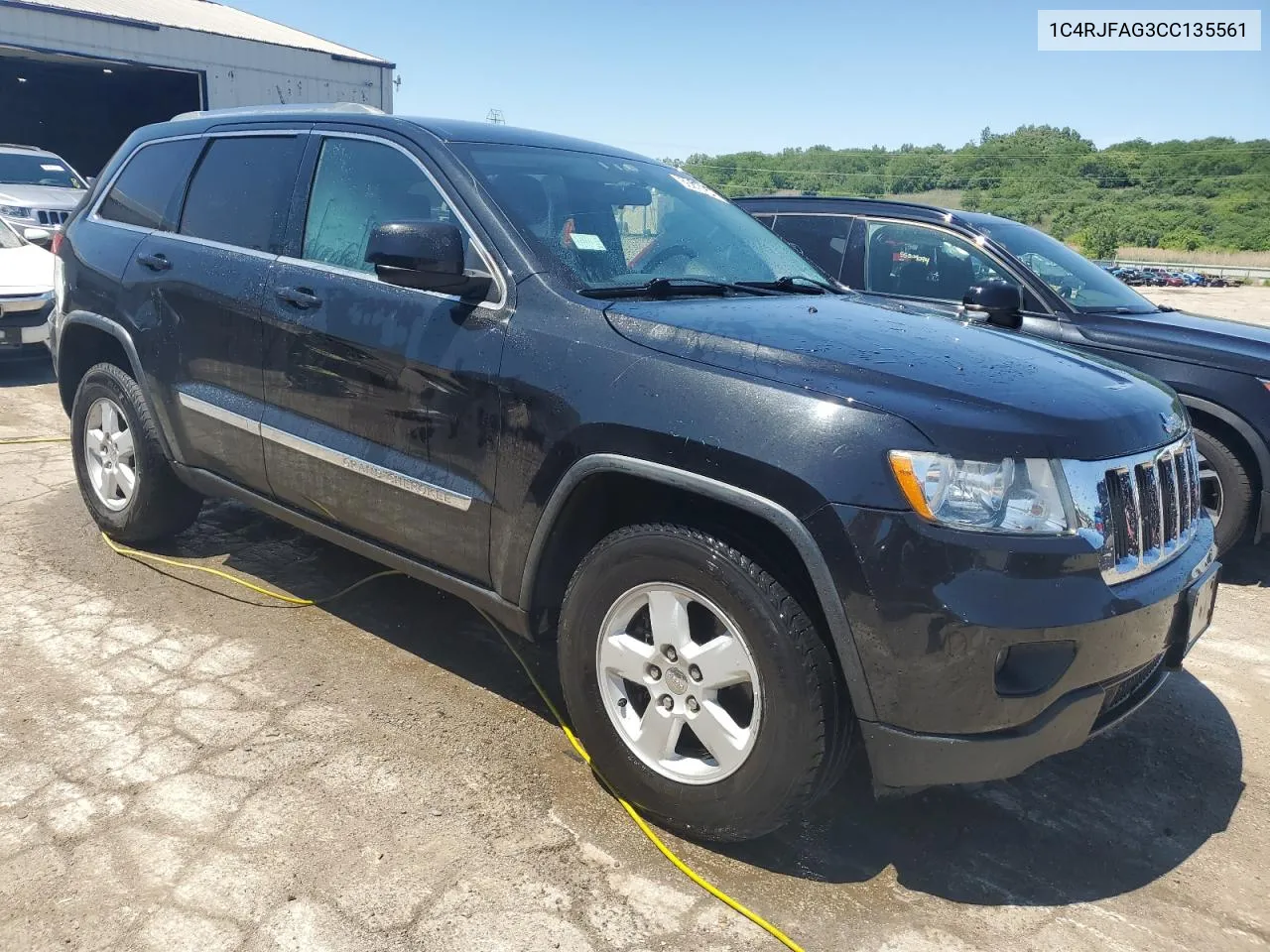 2012 Jeep Grand Cherokee Laredo VIN: 1C4RJFAG3CC135561 Lot: 56406754