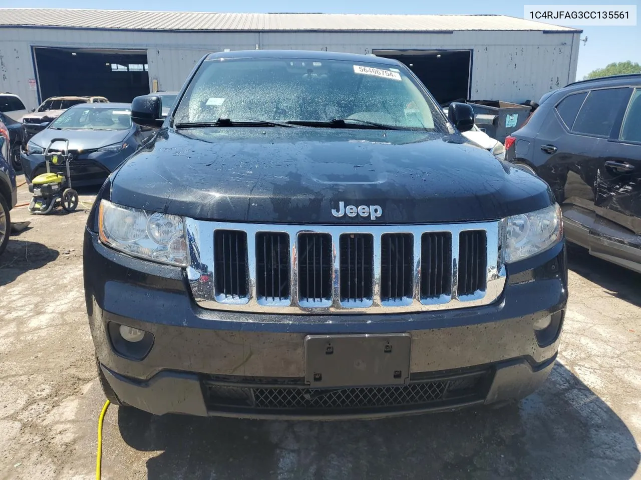 1C4RJFAG3CC135561 2012 Jeep Grand Cherokee Laredo