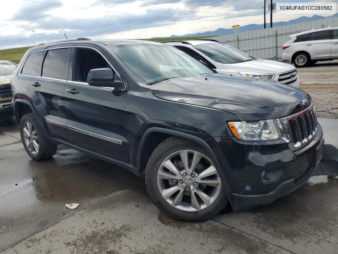 2012 Jeep Grand Cherokee Laredo VIN: 1C4RJFAG1CC280582 Lot: 58609494