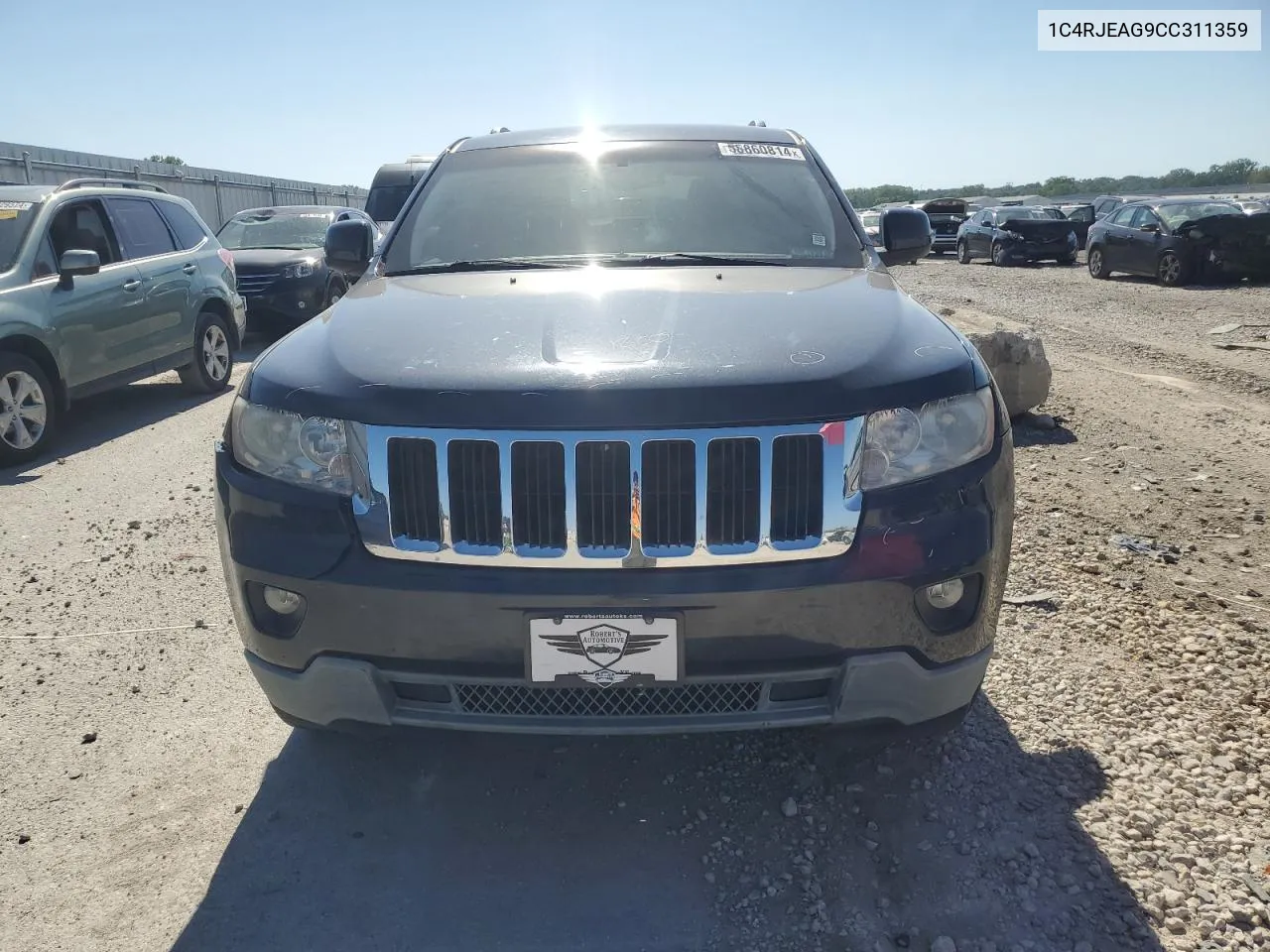 1C4RJEAG9CC311359 2012 Jeep Grand Cherokee Laredo