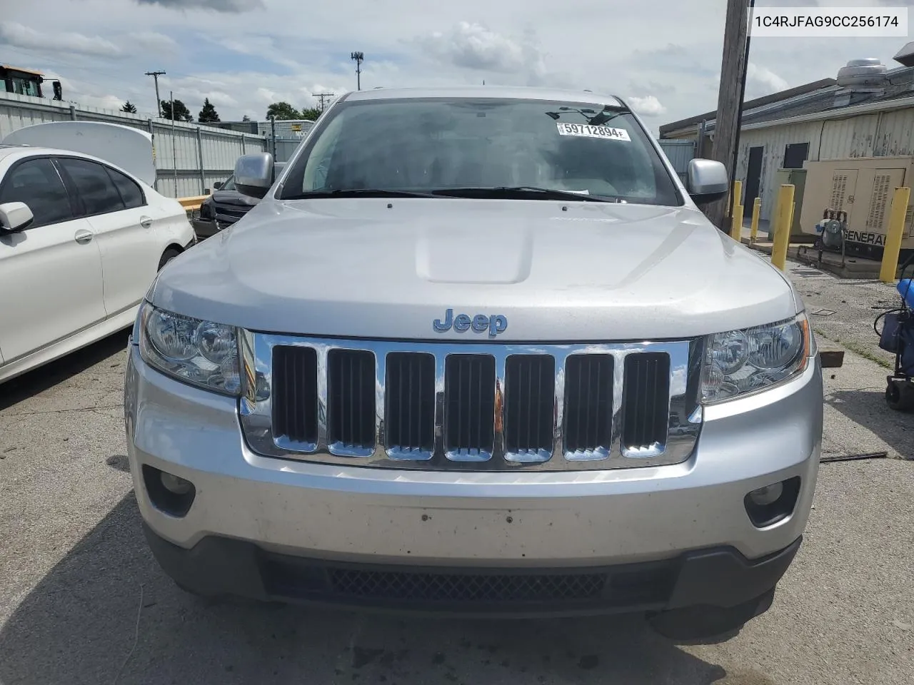 2012 Jeep Grand Cherokee Laredo VIN: 1C4RJFAG9CC256174 Lot: 59712894