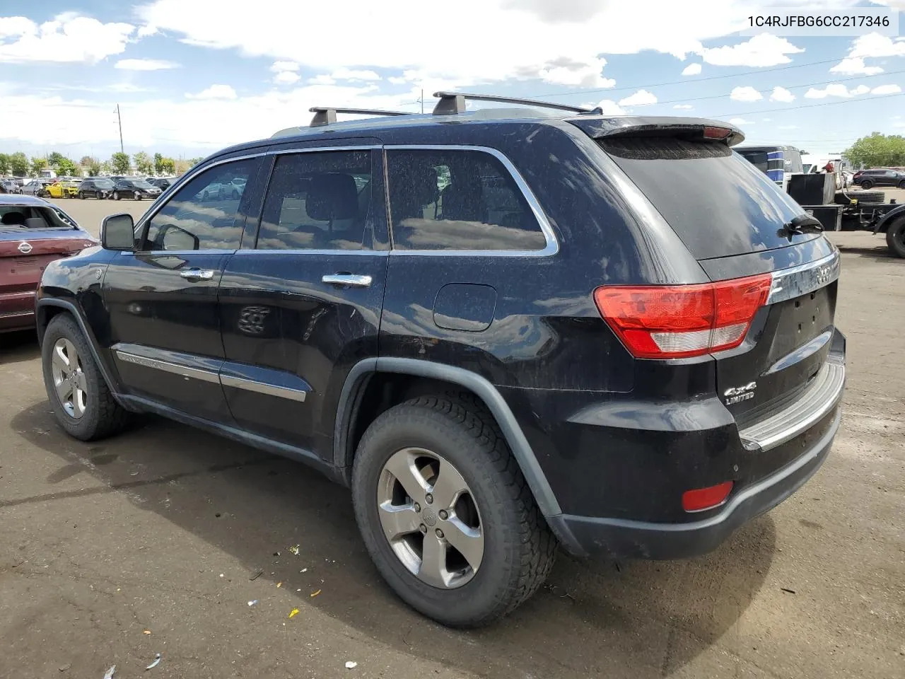 2012 Jeep Grand Cherokee Limited VIN: 1C4RJFBG6CC217346 Lot: 60309534