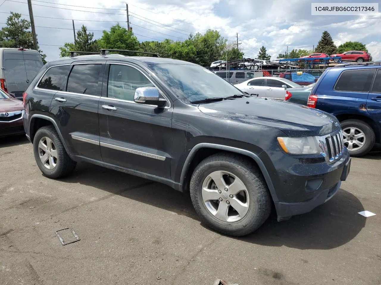 2012 Jeep Grand Cherokee Limited VIN: 1C4RJFBG6CC217346 Lot: 60309534