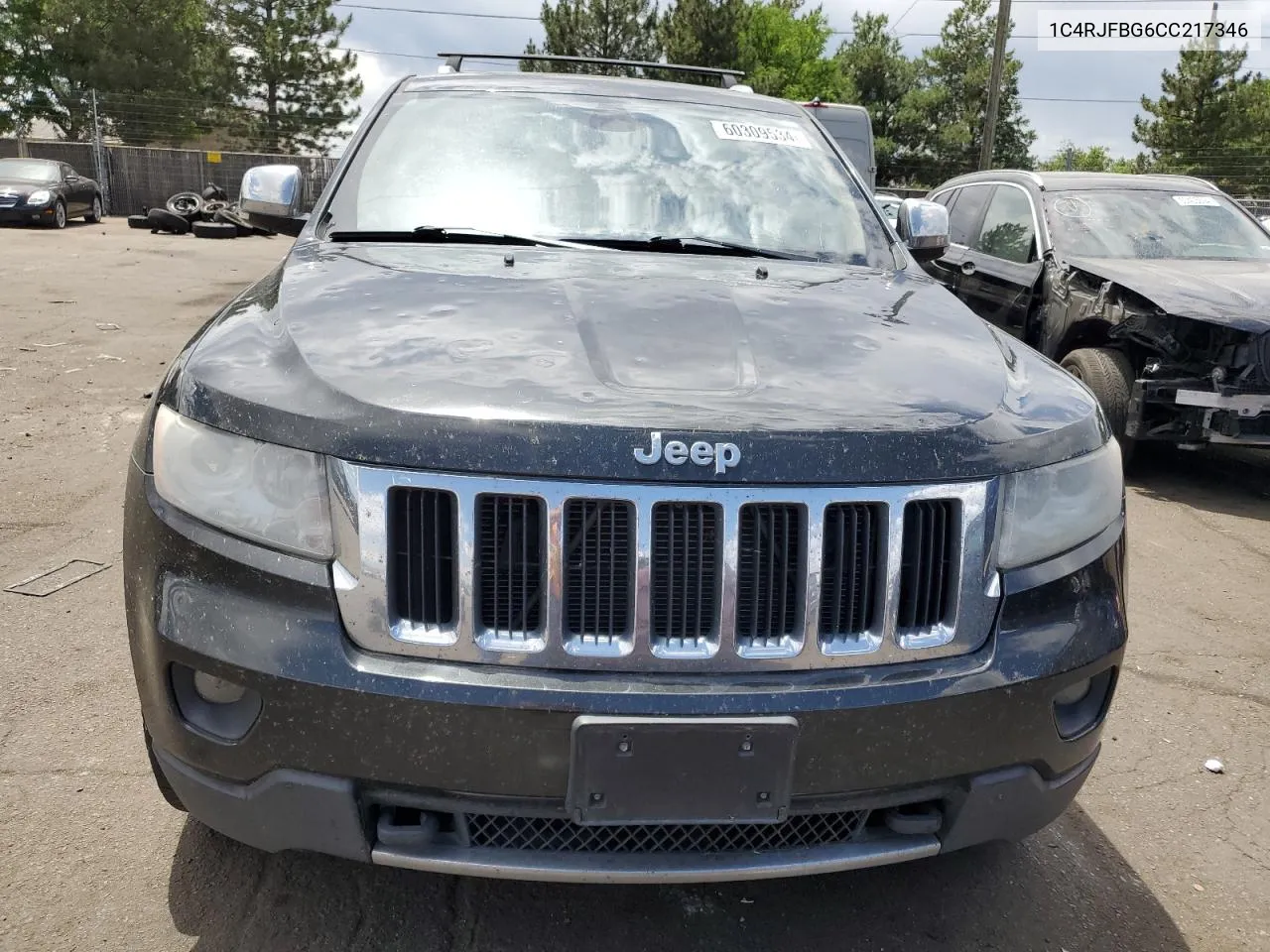 2012 Jeep Grand Cherokee Limited VIN: 1C4RJFBG6CC217346 Lot: 60309534