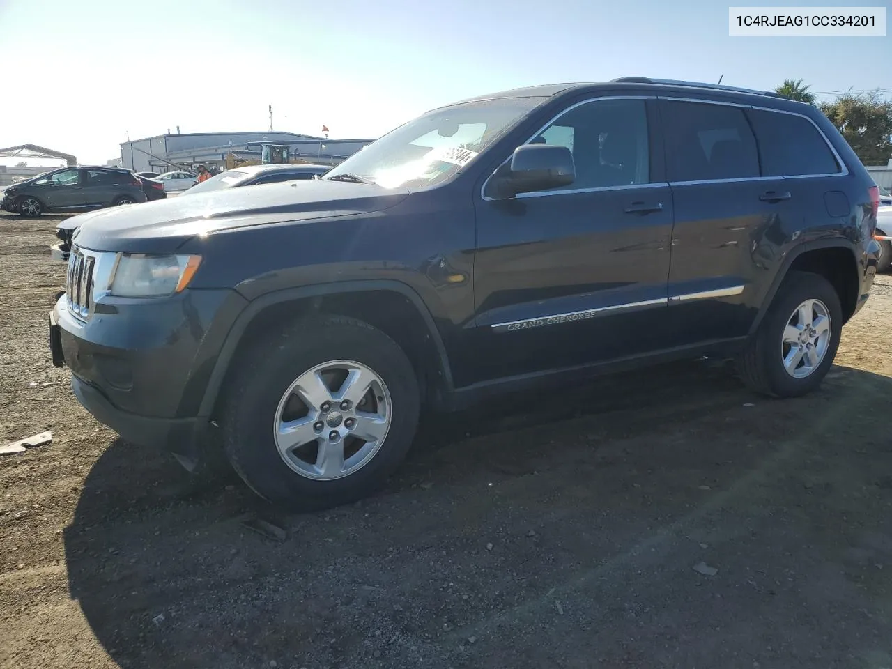 2012 Jeep Grand Cherokee Laredo VIN: 1C4RJEAG1CC334201 Lot: 60696244