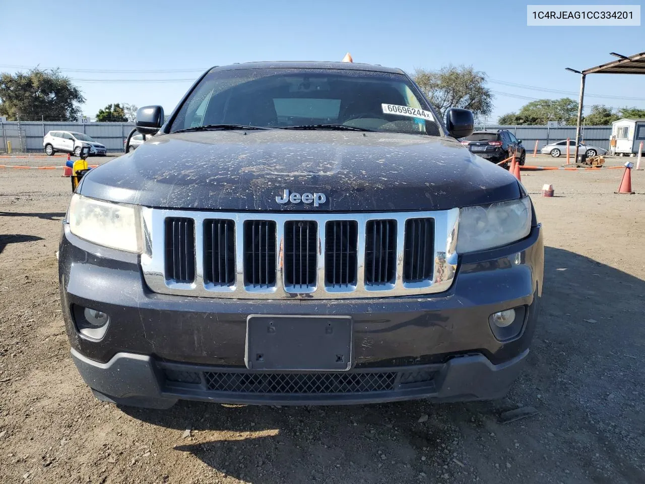 1C4RJEAG1CC334201 2012 Jeep Grand Cherokee Laredo