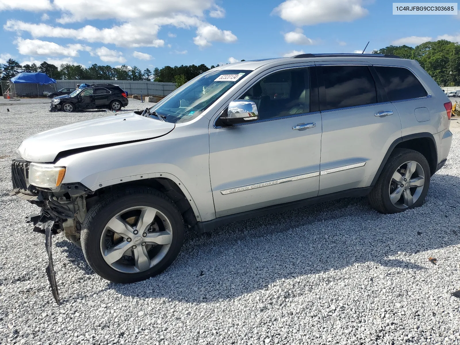 2012 Jeep Grand Cherokee Limited VIN: 1C4RJFBG9CC303685 Lot: 62320134