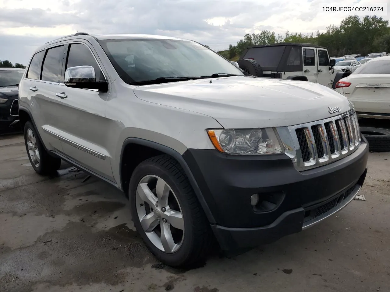 1C4RJFCG4CC216274 2012 Jeep Grand Cherokee Overland