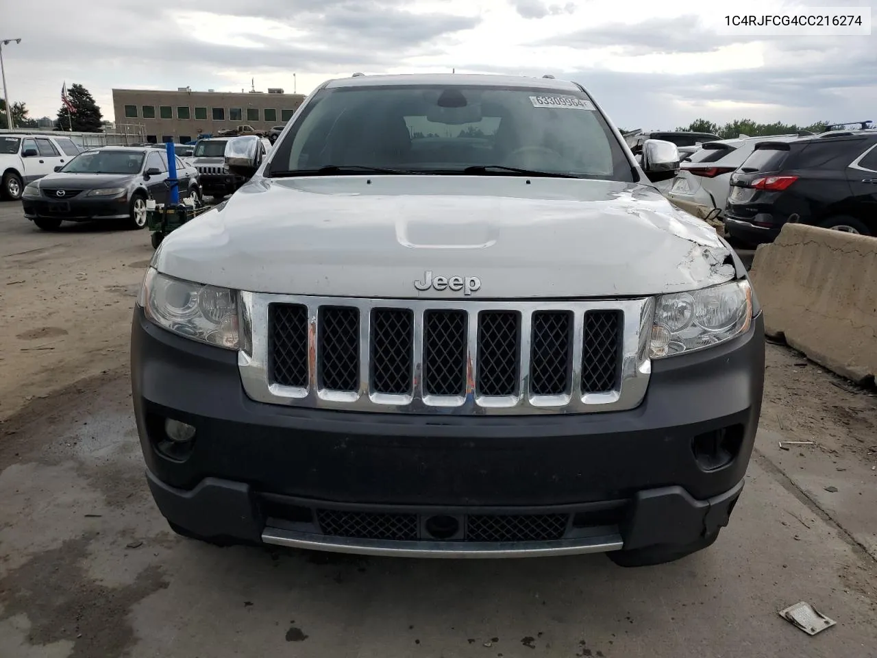 1C4RJFCG4CC216274 2012 Jeep Grand Cherokee Overland