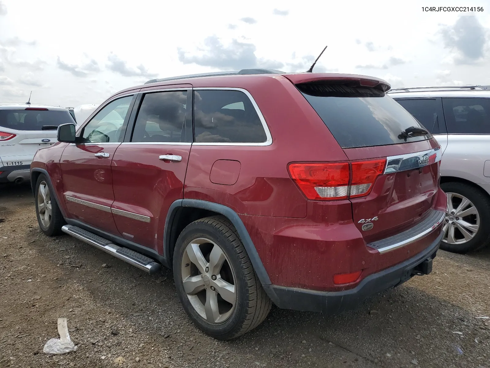 2012 Jeep Grand Cherokee Overland VIN: 1C4RJFCGXCC214156 Lot: 63970664