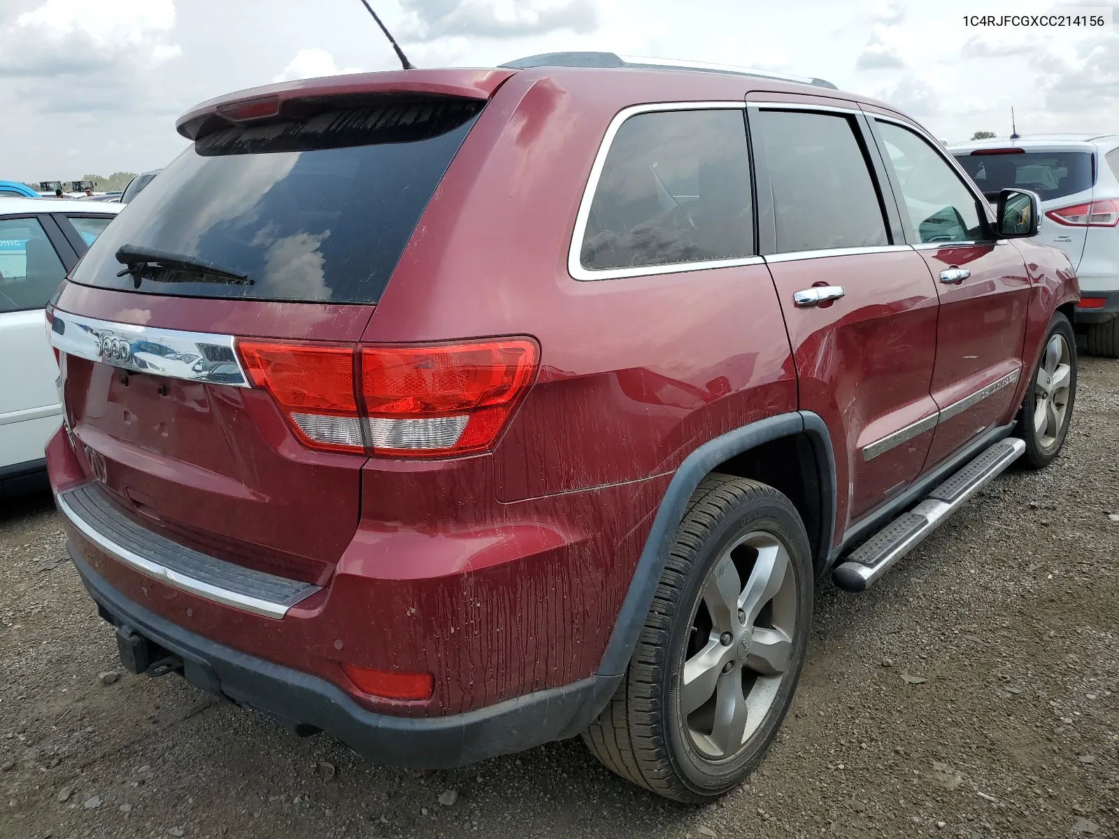 2012 Jeep Grand Cherokee Overland VIN: 1C4RJFCGXCC214156 Lot: 63970664