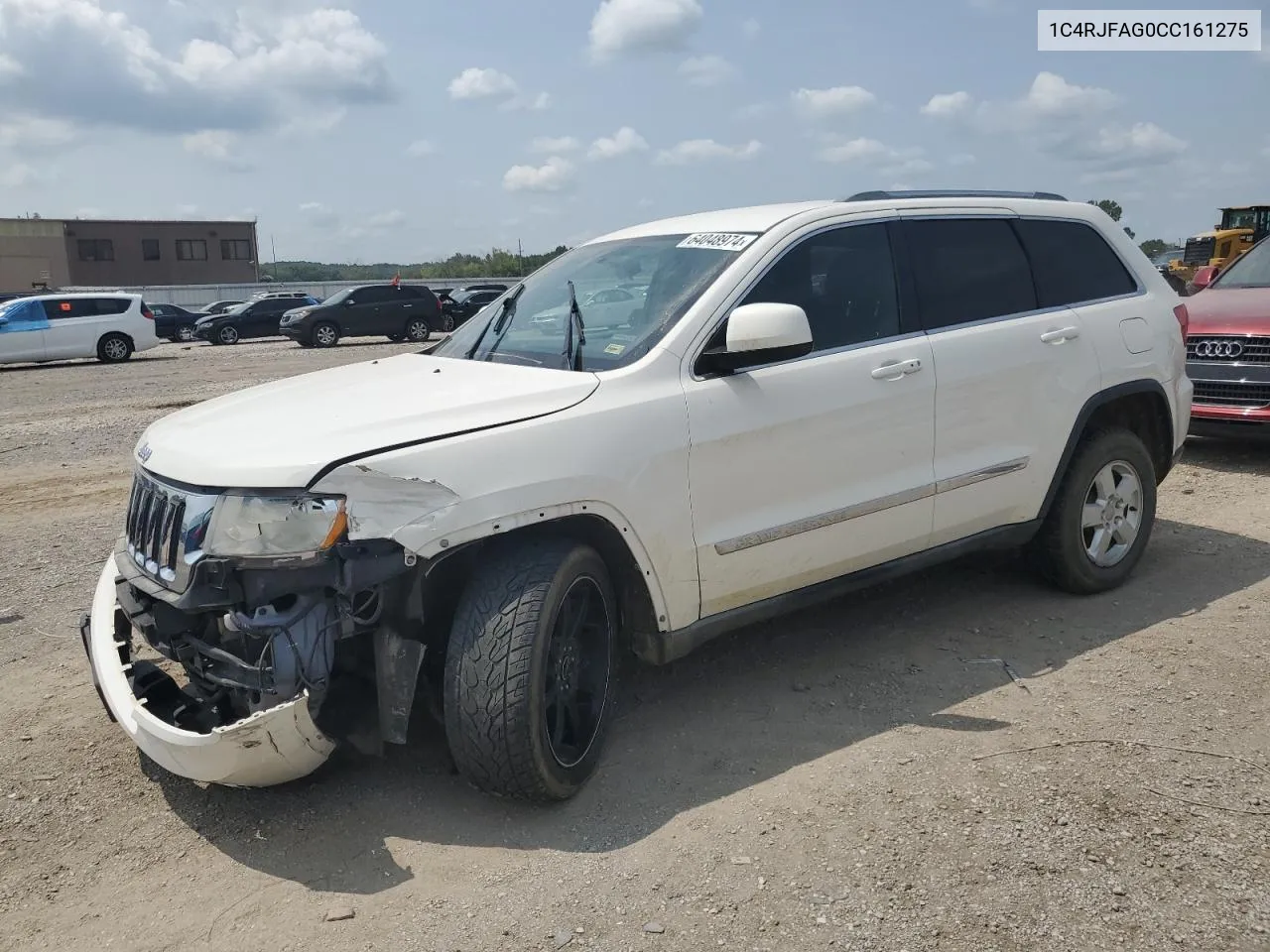 2012 Jeep Grand Cherokee Laredo VIN: 1C4RJFAG0CC161275 Lot: 64048974