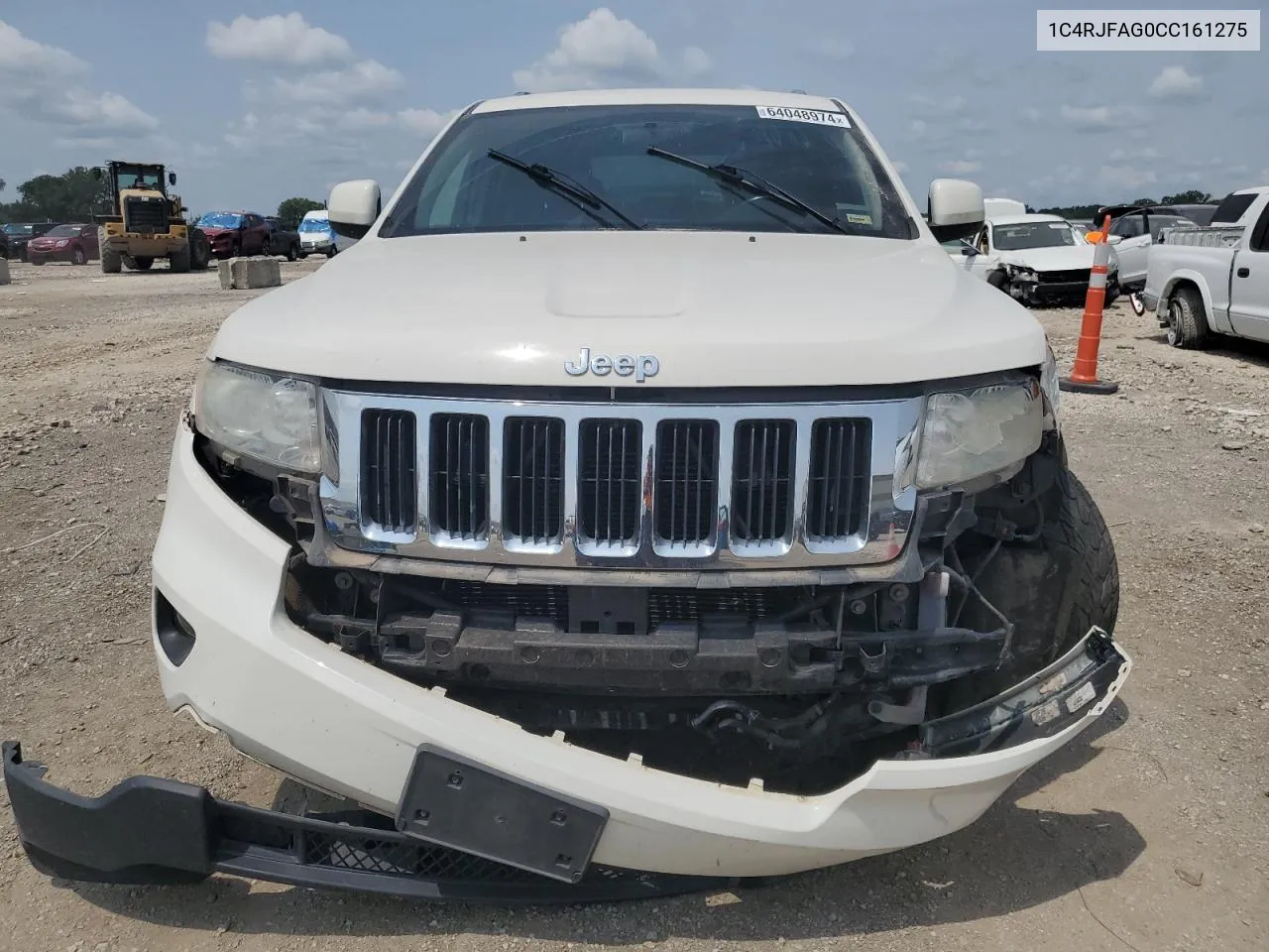 2012 Jeep Grand Cherokee Laredo VIN: 1C4RJFAG0CC161275 Lot: 64048974