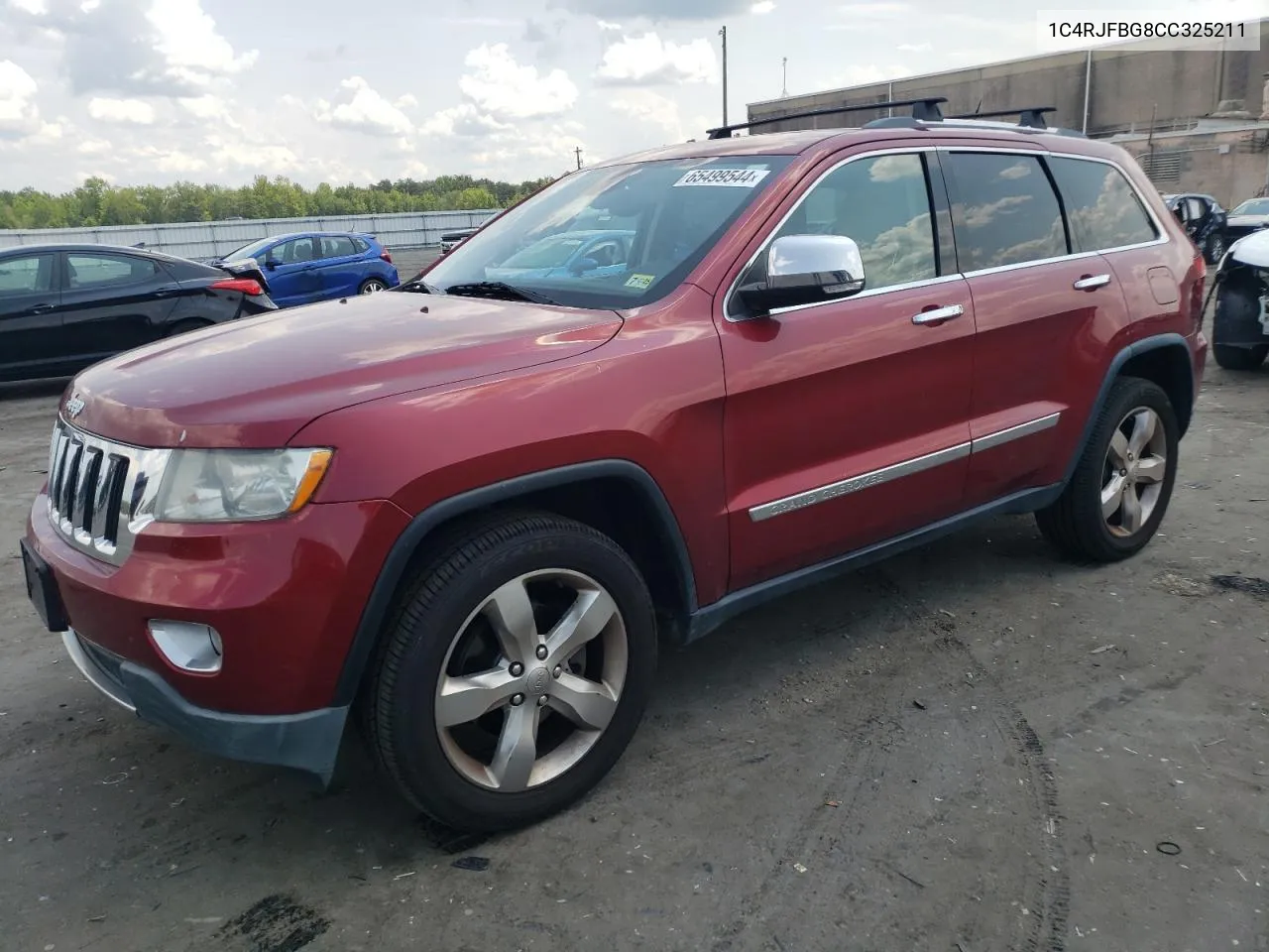 1C4RJFBG8CC325211 2012 Jeep Grand Cherokee Limited