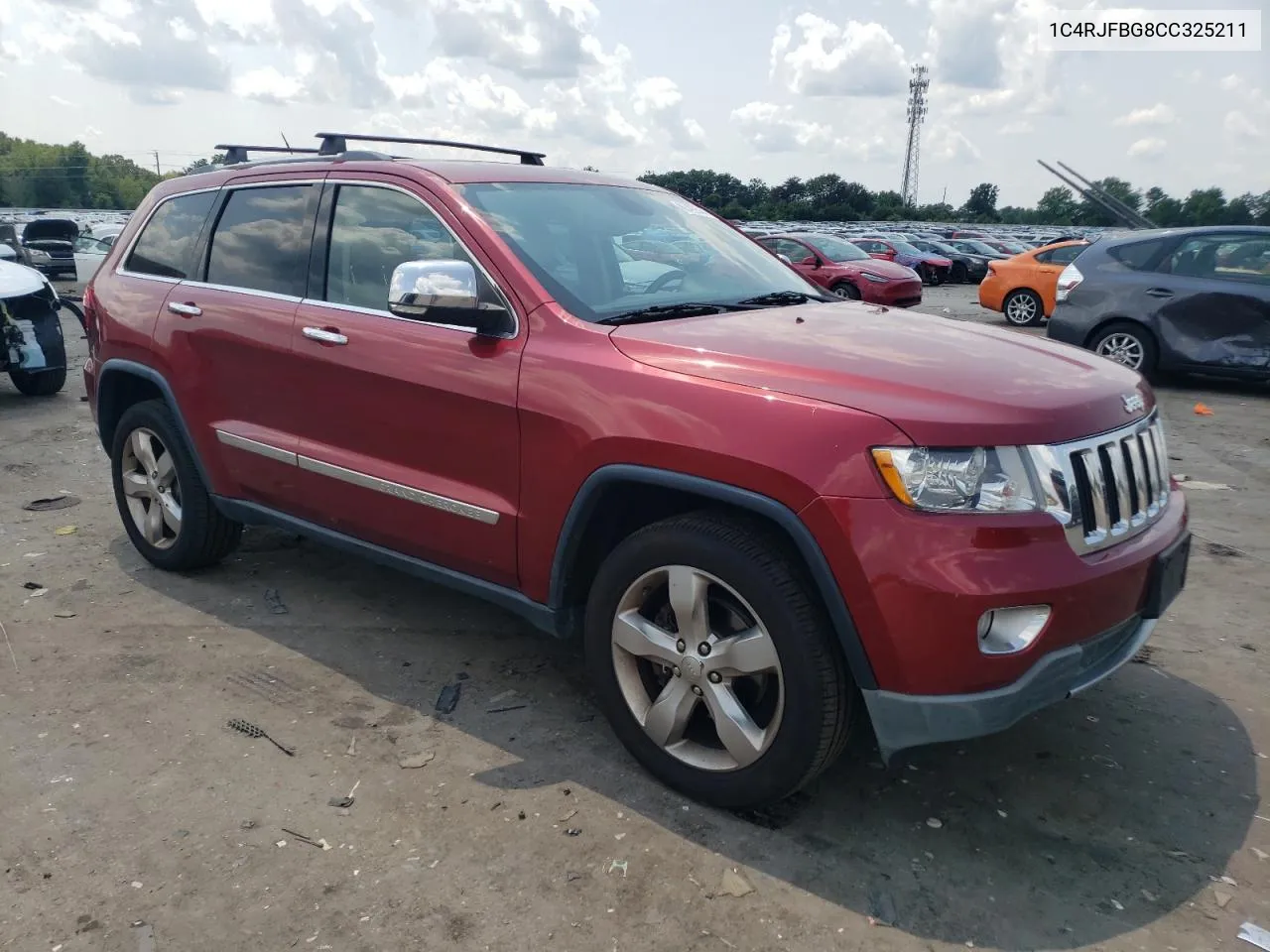 1C4RJFBG8CC325211 2012 Jeep Grand Cherokee Limited