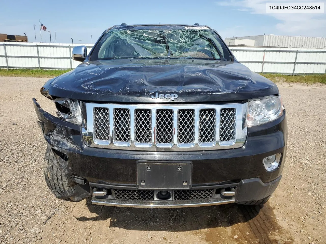 2012 Jeep Grand Cherokee Overland VIN: 1C4RJFCG4CC248514 Lot: 66371124