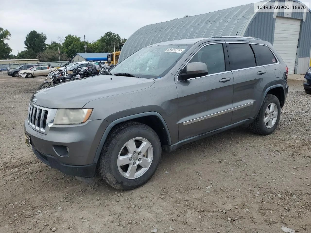 1C4RJFAG9CC118876 2012 Jeep Grand Cherokee Laredo