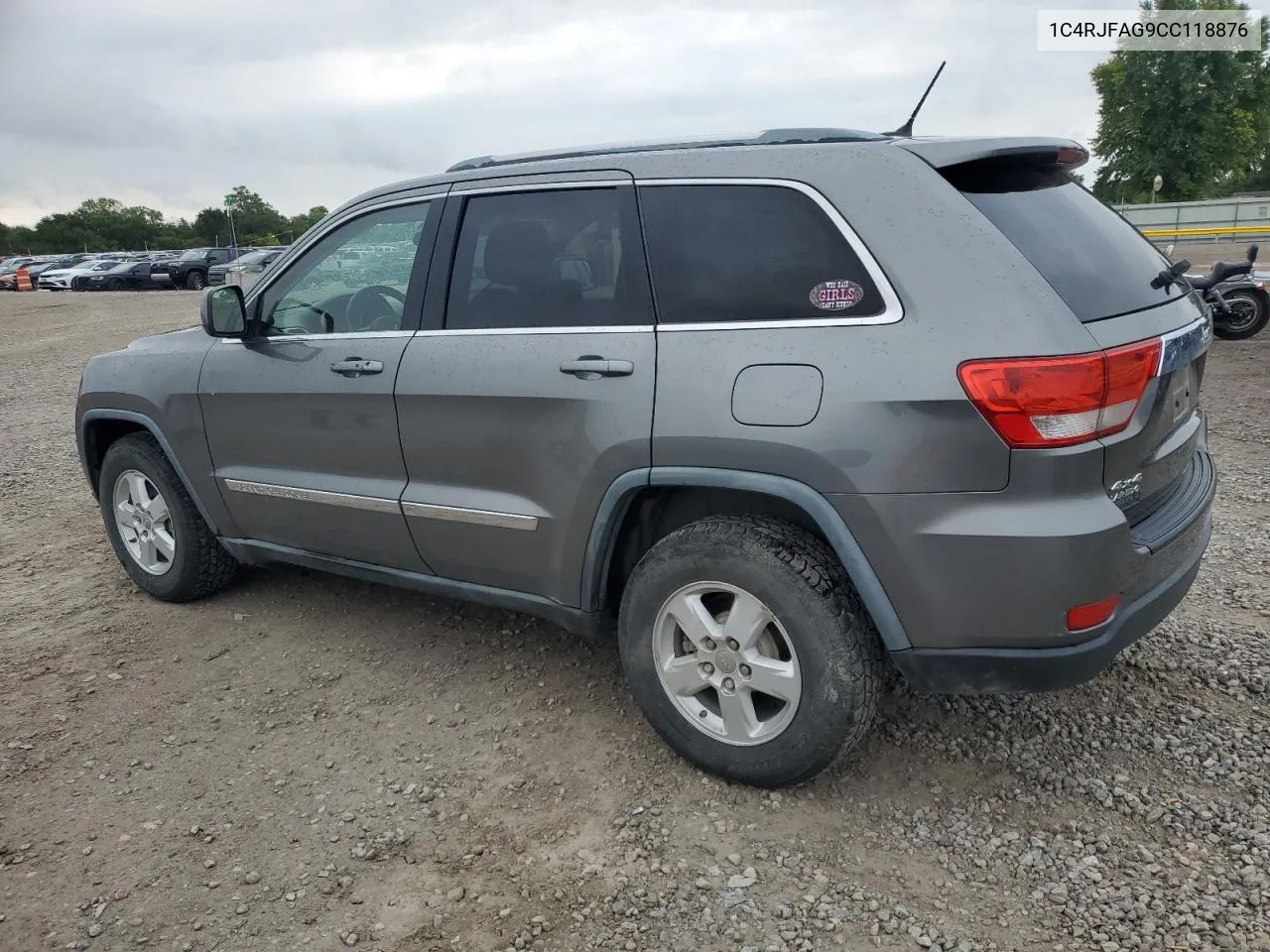 1C4RJFAG9CC118876 2012 Jeep Grand Cherokee Laredo