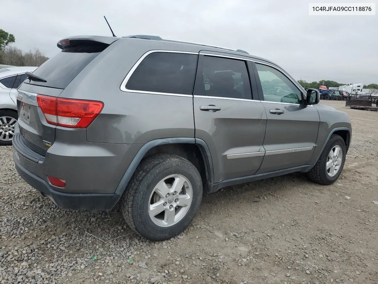 1C4RJFAG9CC118876 2012 Jeep Grand Cherokee Laredo