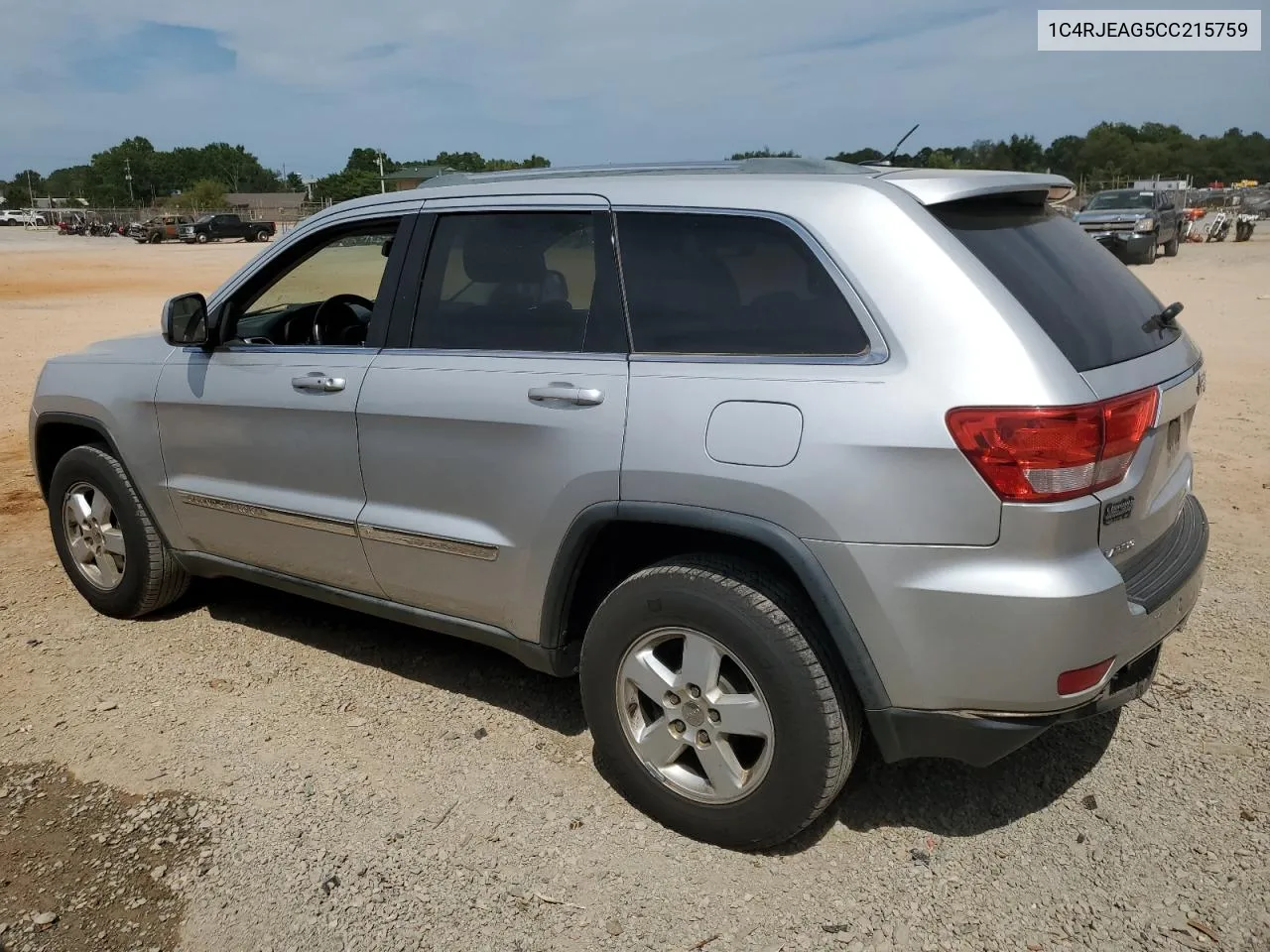 1C4RJEAG5CC215759 2012 Jeep Grand Cherokee Laredo