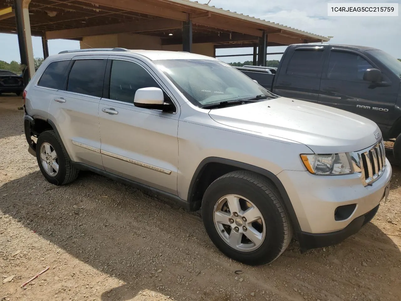 1C4RJEAG5CC215759 2012 Jeep Grand Cherokee Laredo