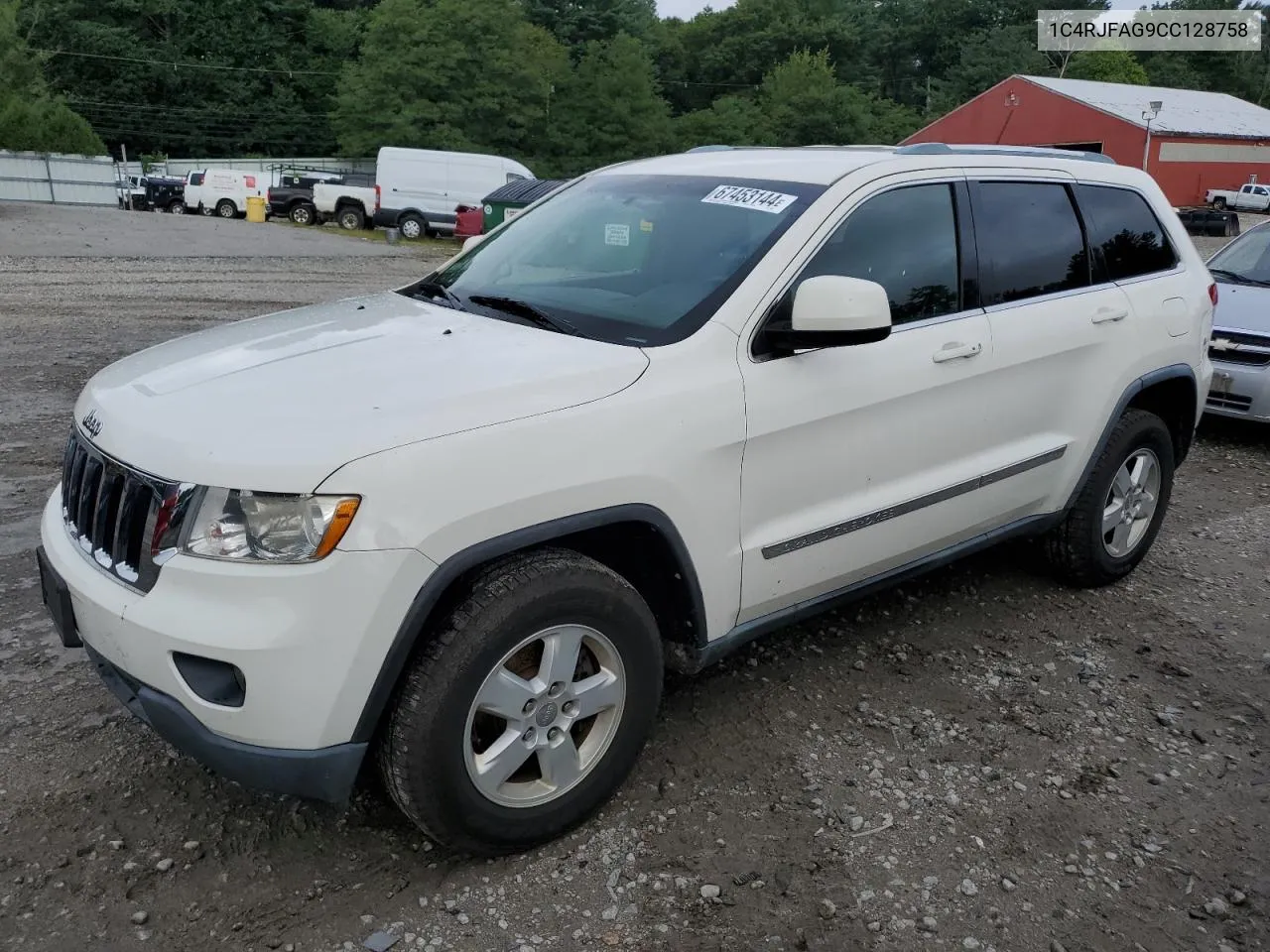 2012 Jeep Grand Cherokee Laredo VIN: 1C4RJFAG9CC128758 Lot: 67453144