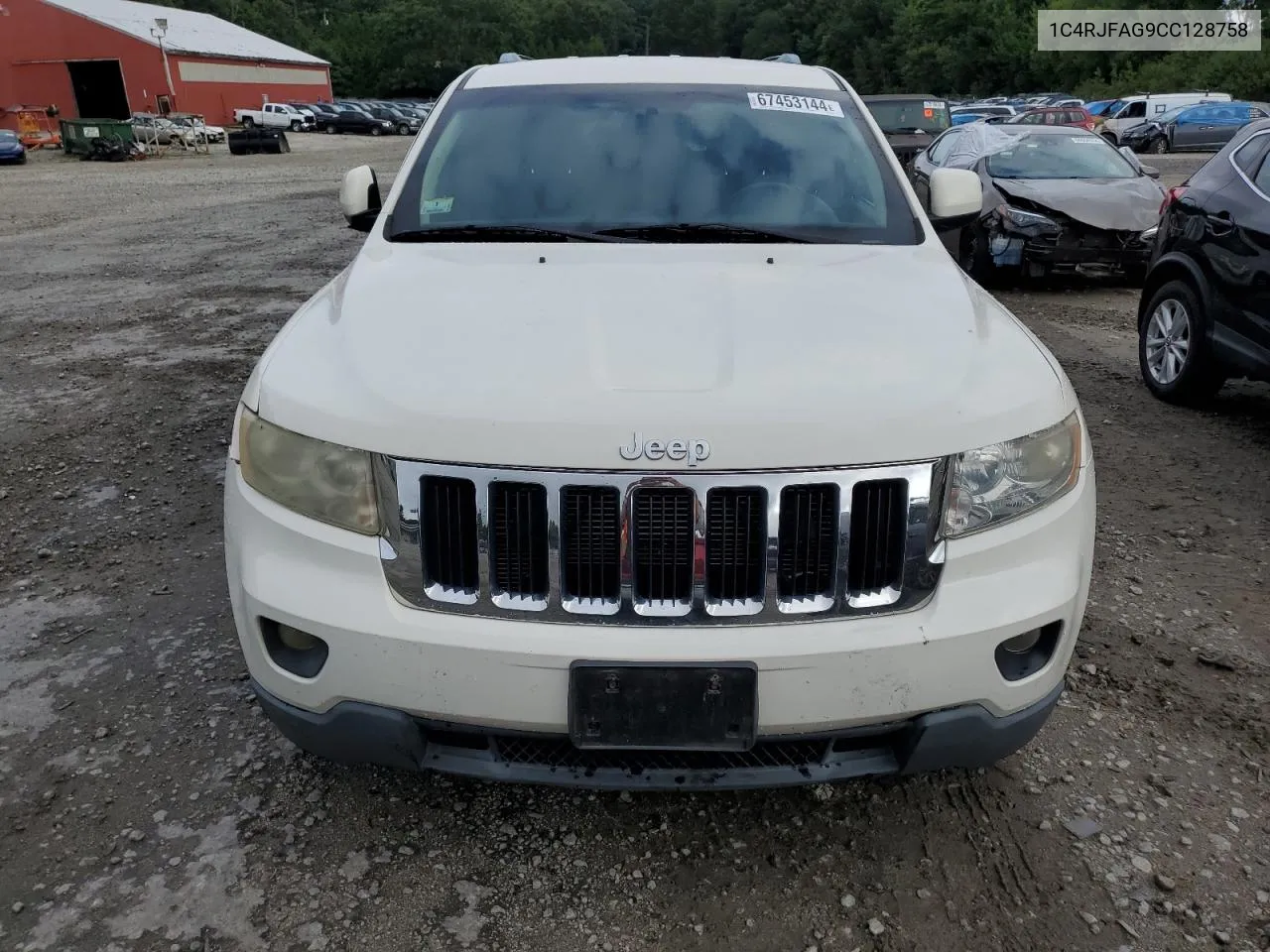 2012 Jeep Grand Cherokee Laredo VIN: 1C4RJFAG9CC128758 Lot: 67453144